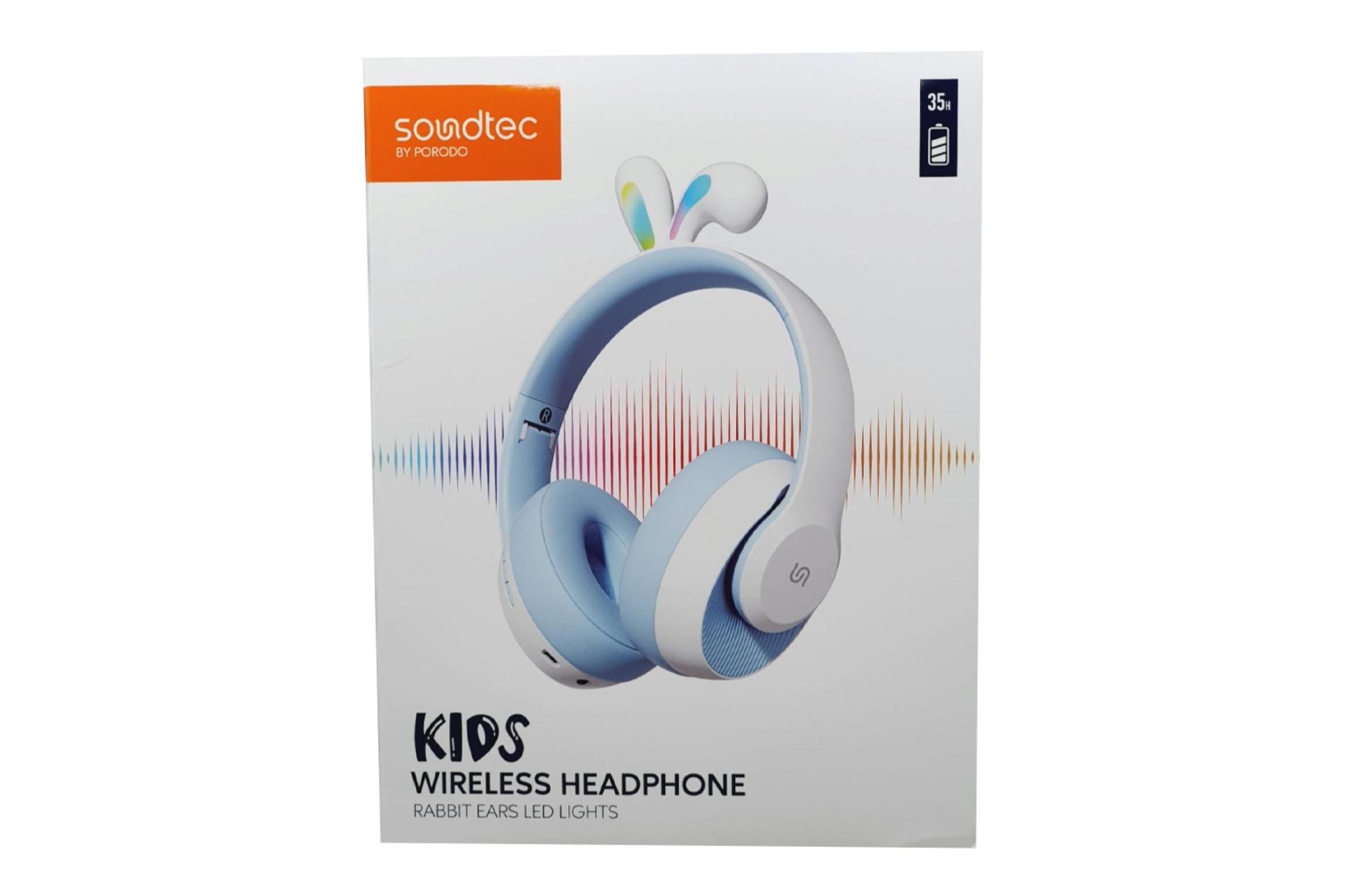 جعبه هدفون پرودو Soundtec Kids ENC Headphone Rabbit Ear