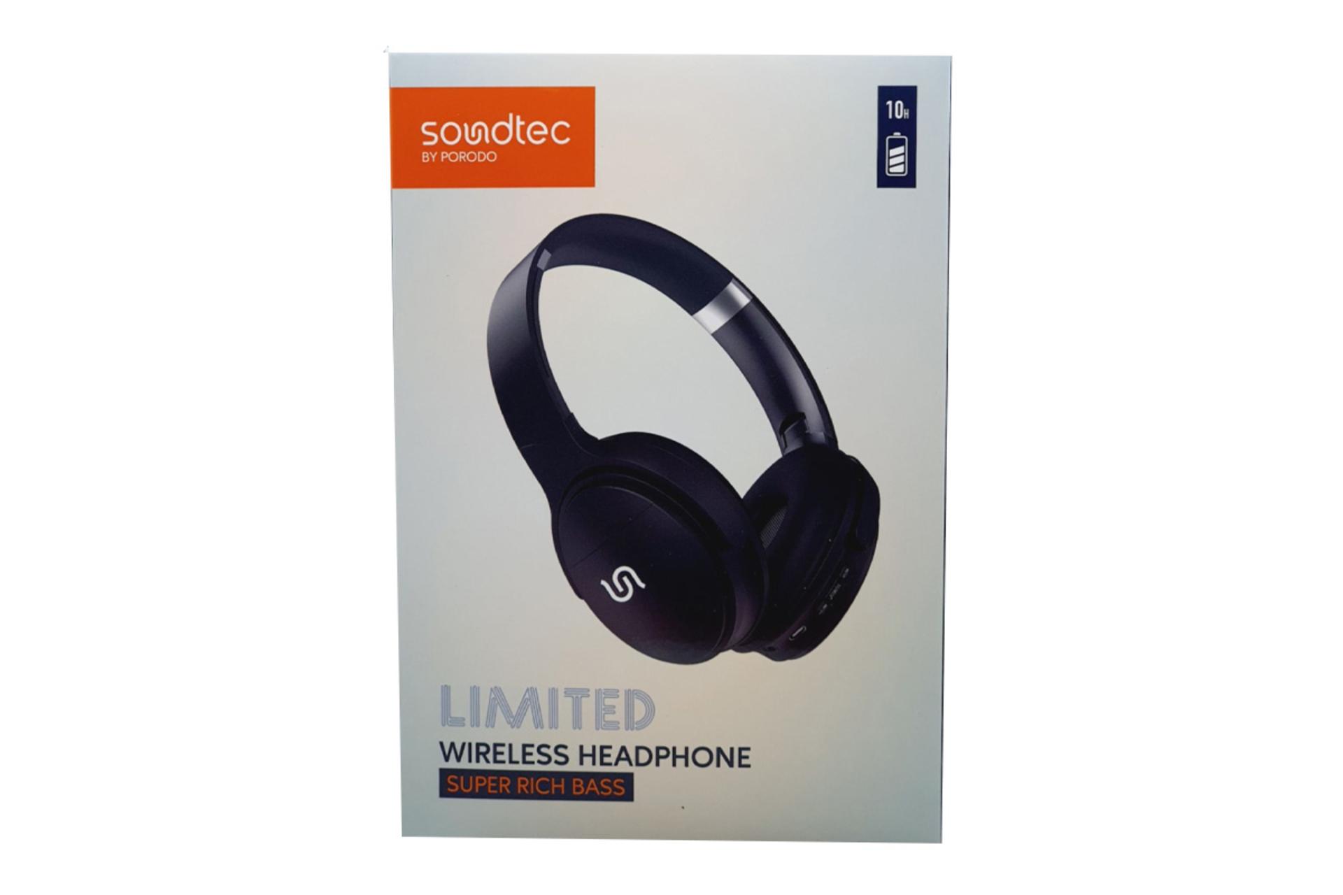 جعبه هدفون پرودو Soundtec Limited Wireless Headphone