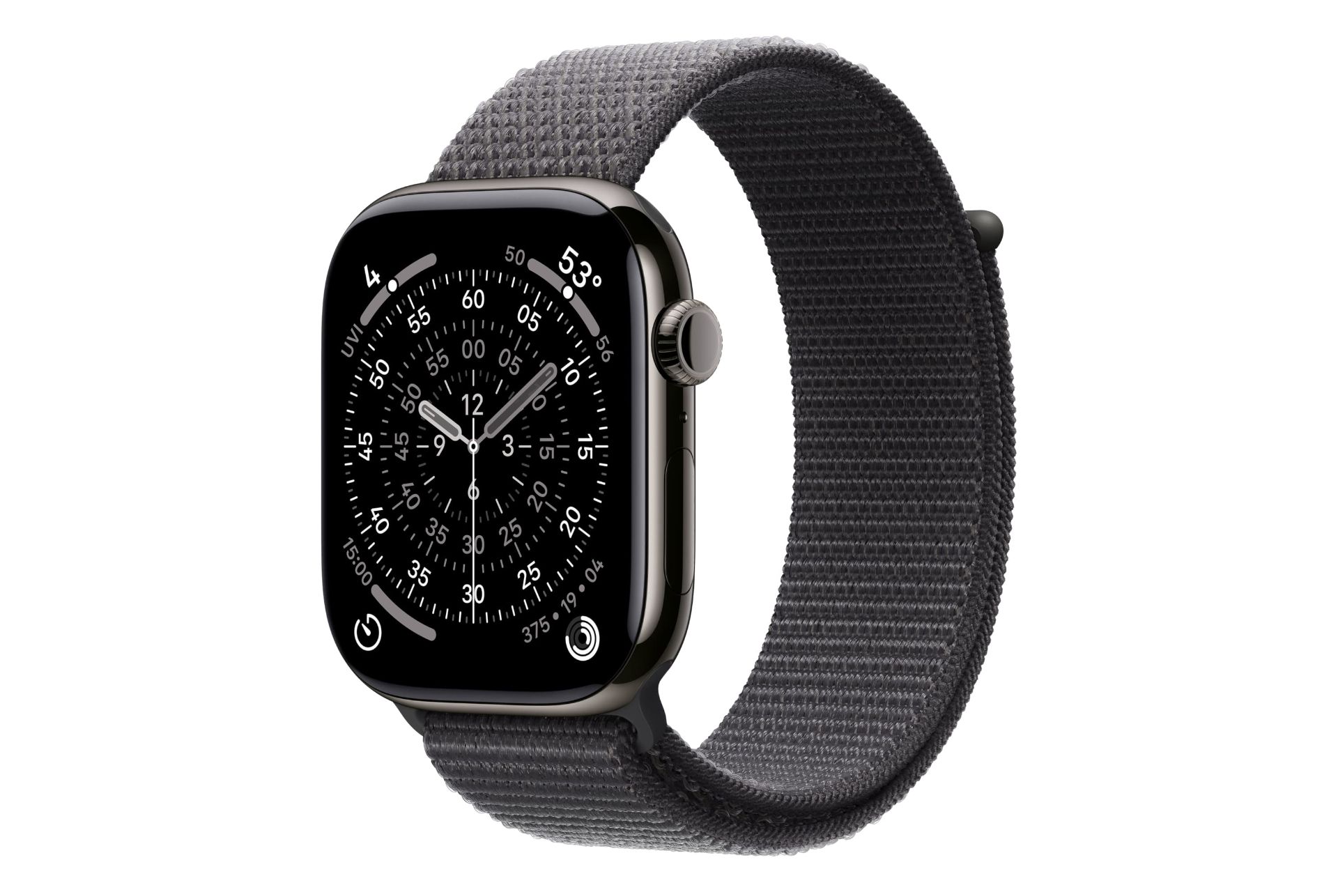 اپل واچ سری 11 تیتانیوم مدل 46 میلی‌متری مشکی / Apple Watch Series 11 46mm Titanium