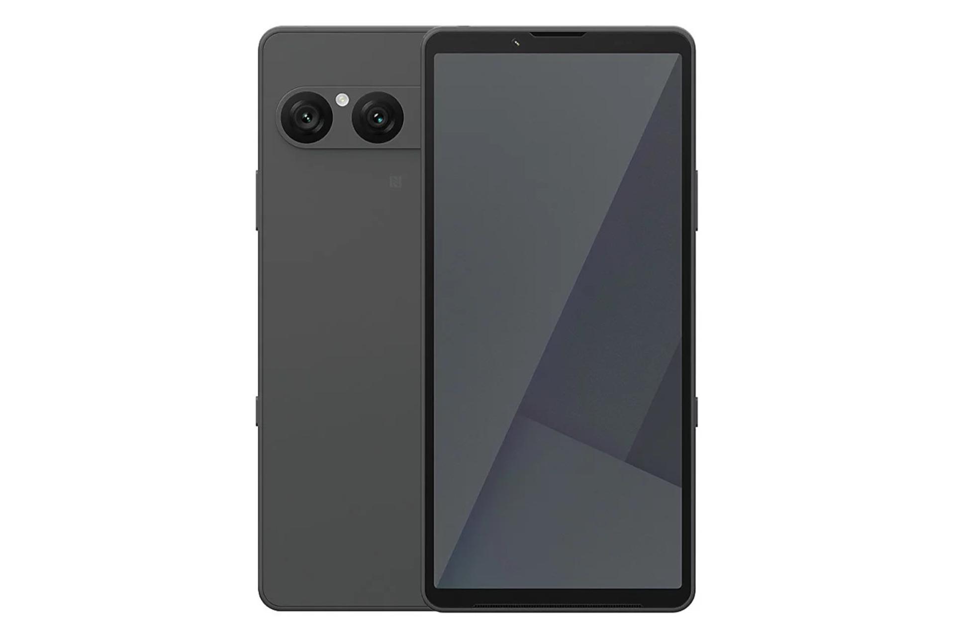 پنل جلو و پشت گوشی موبایل اکسپریا 10 مارک 7 سونی زغال سنگی / Sony Xperia 10 VII