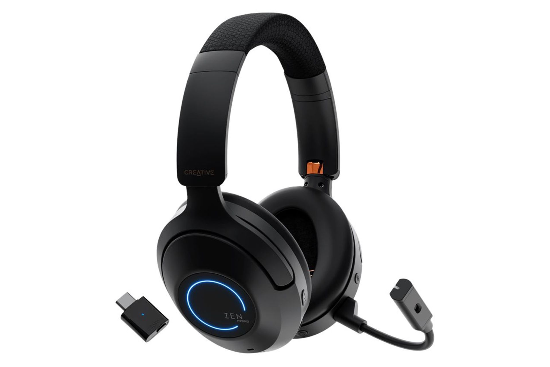 نمای سمت چپ هدفون کریتیو Zen Hybrid Pro Classic