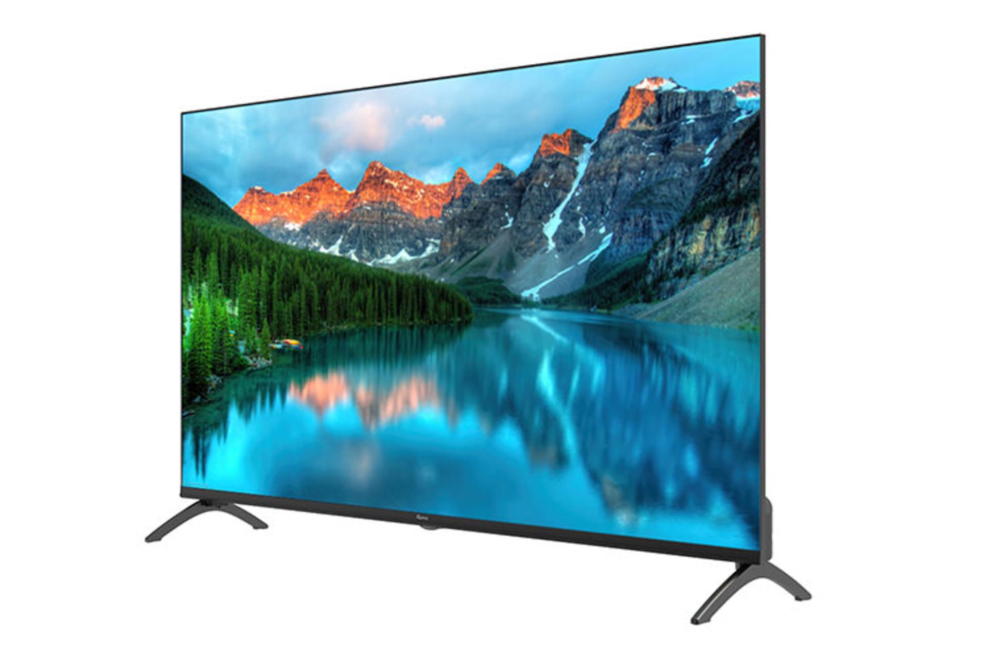 تلویزیون جی پلاس Gplus GTV-43SU788N نمای جلو و راست