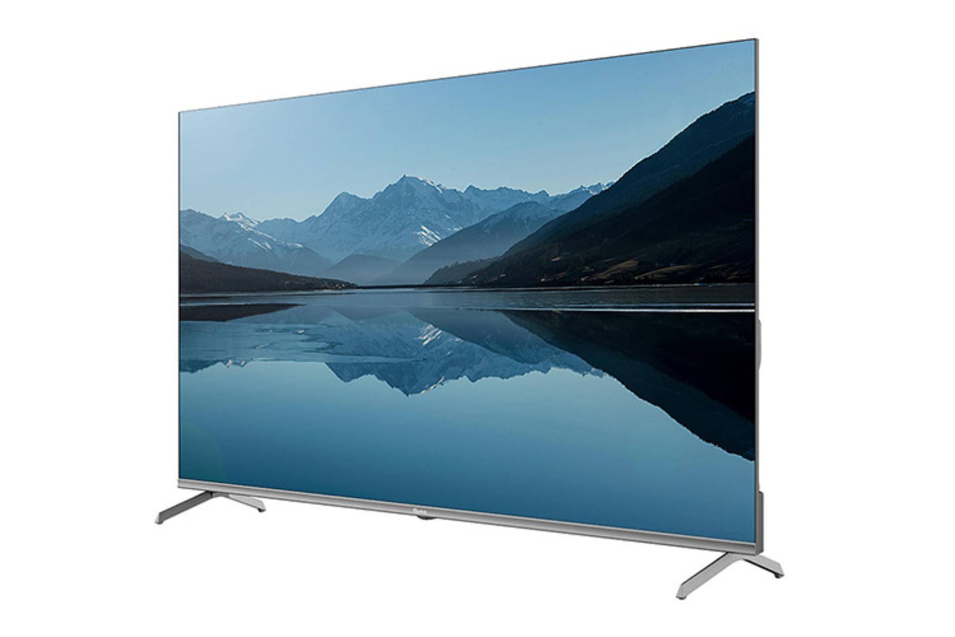 تلویزیون جی پلاس Gplus GTV-50SQ778N نمای جلو و راست
