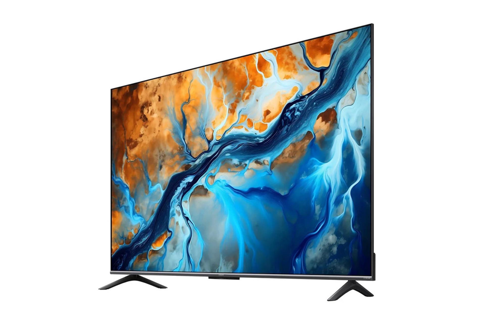 تلویزیون شیائومی Xiaomi TV S Mini LED 2025 نمای جلو و راست