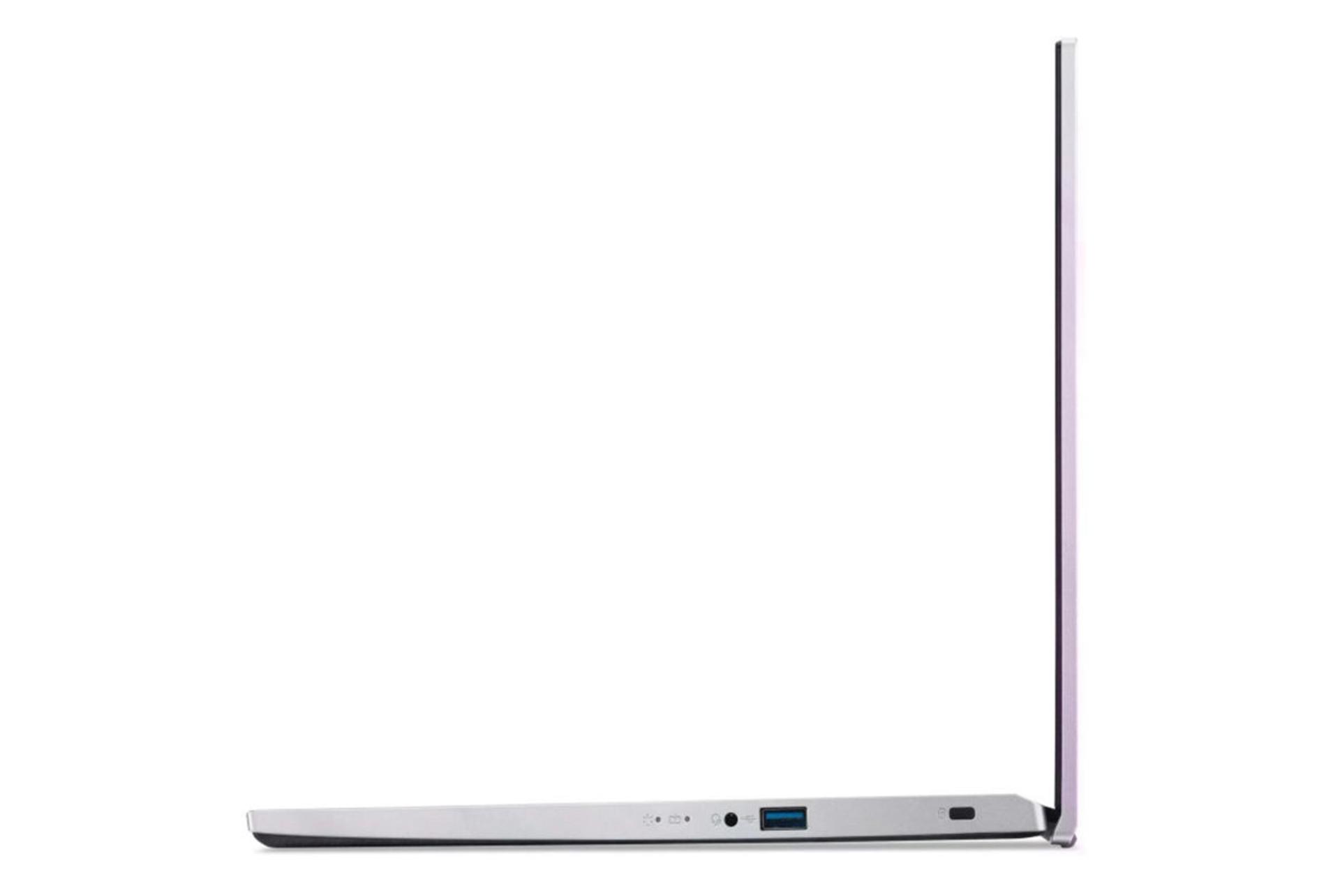 لپ تاپ ایسر Acer Aspire 3 A315-59-50GA نمای جانبی راست و درگاه ها