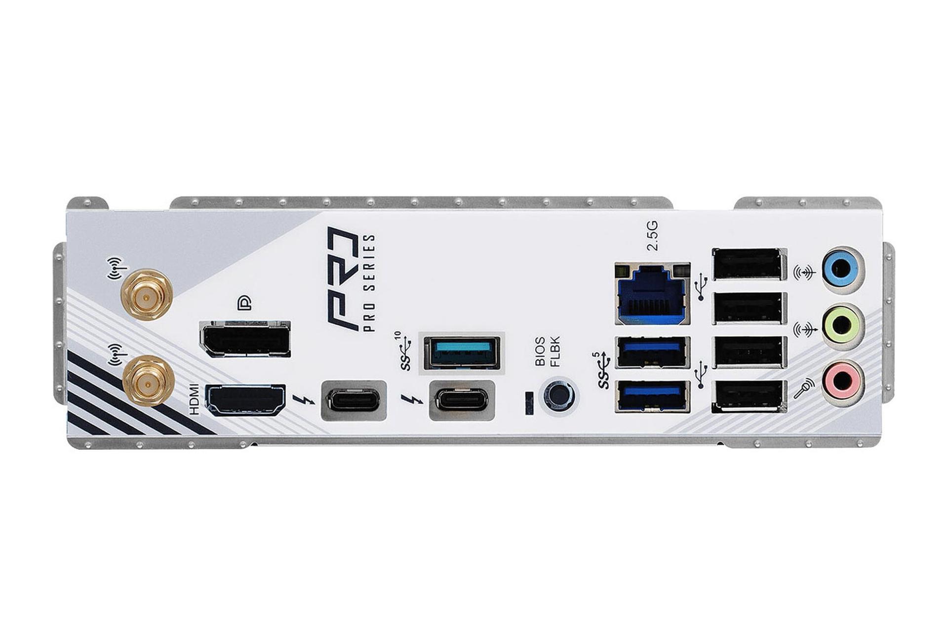 کانکتورکانکتور مادربرد ازراک Z890 Pro RS WiFi