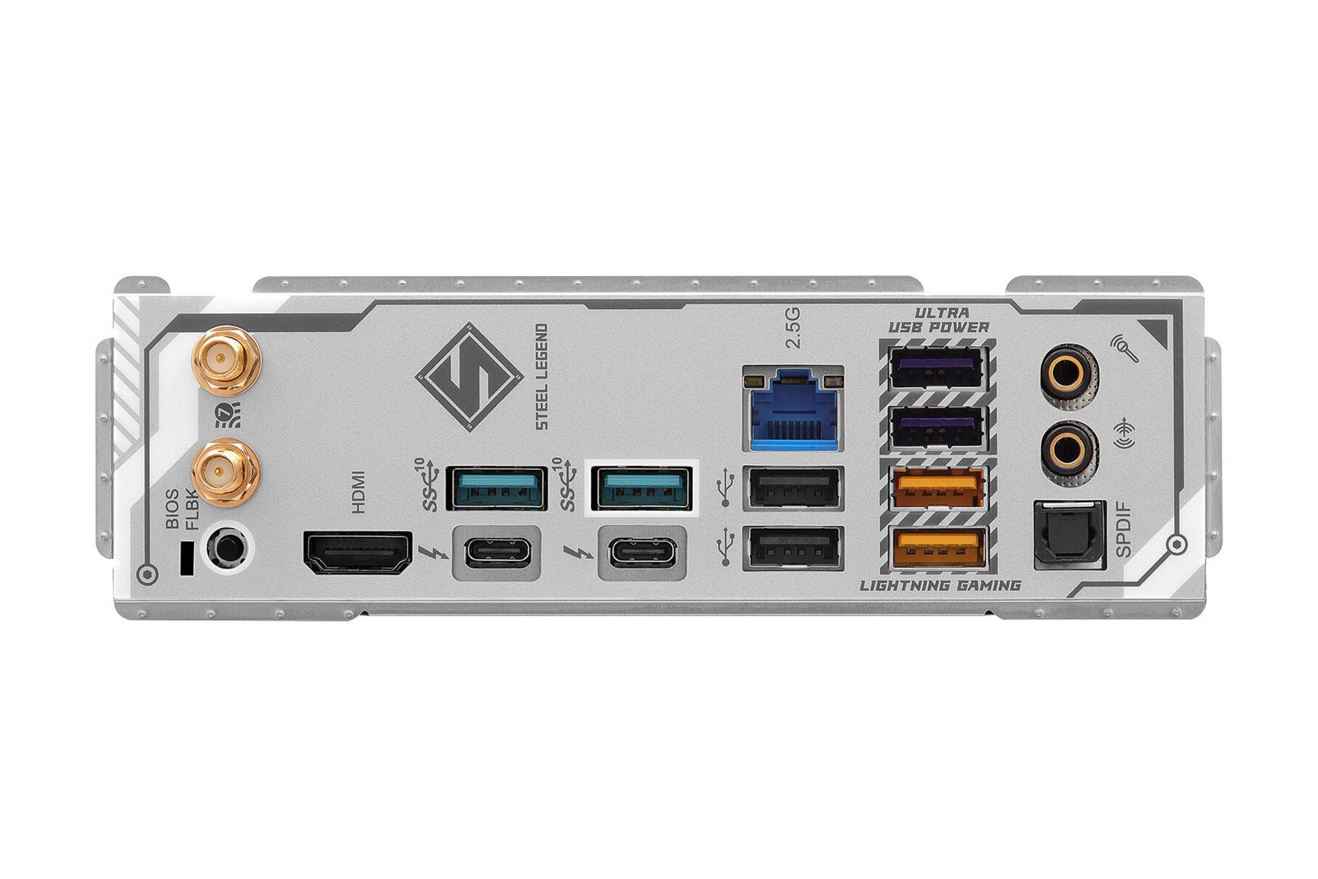 کانکتور مادربرد ازراک Z890 Steel Legend WiFi