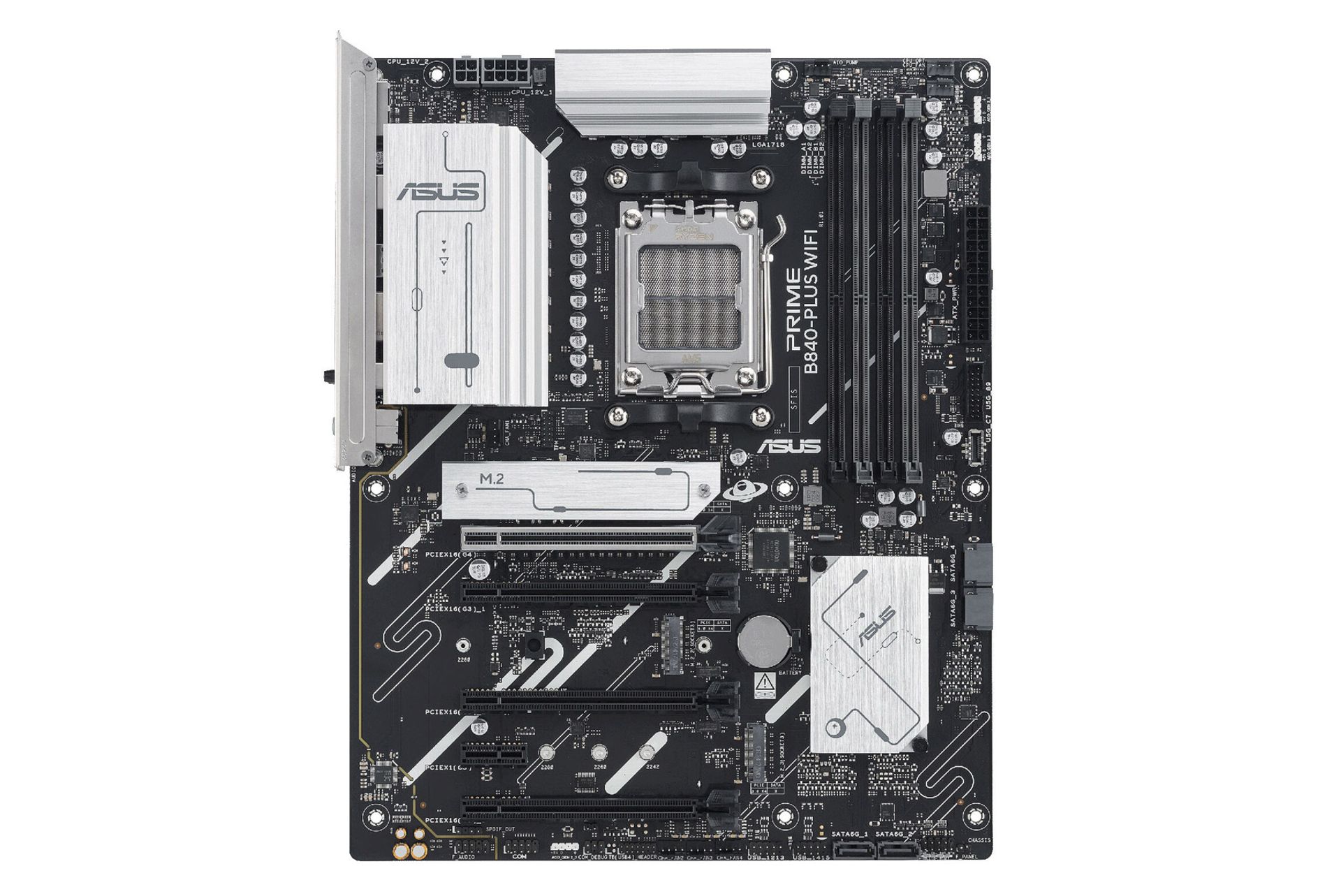 مادربرد ایسوس PRIME B840-PLUS WIFI نمای روبرو