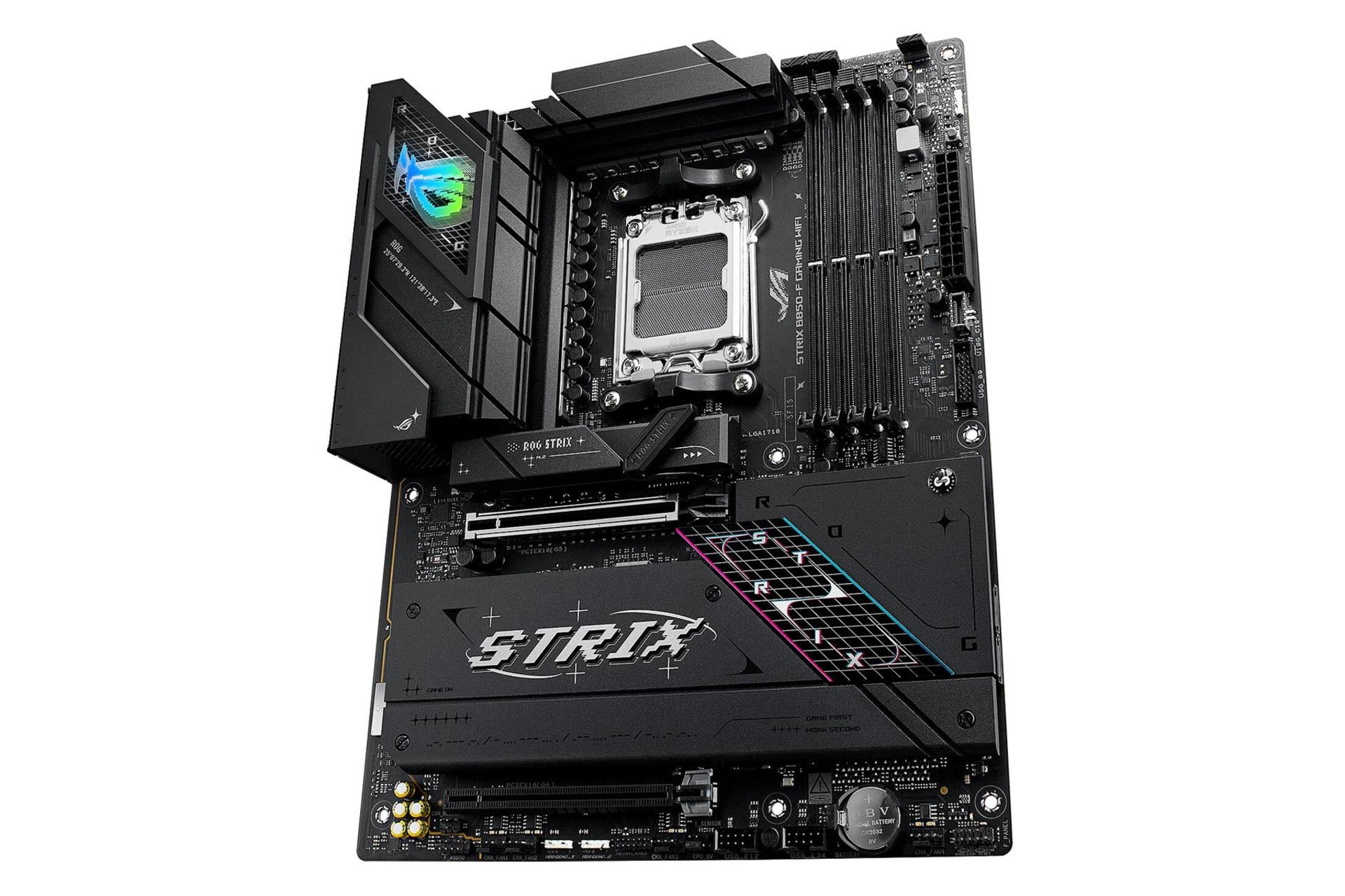 ابعاد و اندازه مادربرد ایسوس ROG STRIX B850-F GAMING WIFI