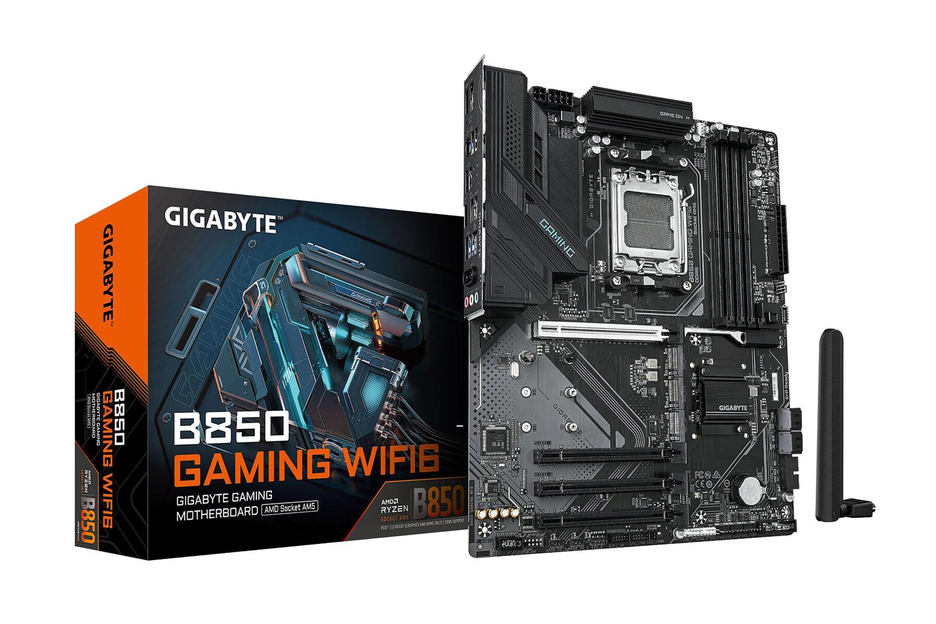 اقلام همراه مادربرد گیگابایت B850 GAMING WIFI6 (rev. 1.x)