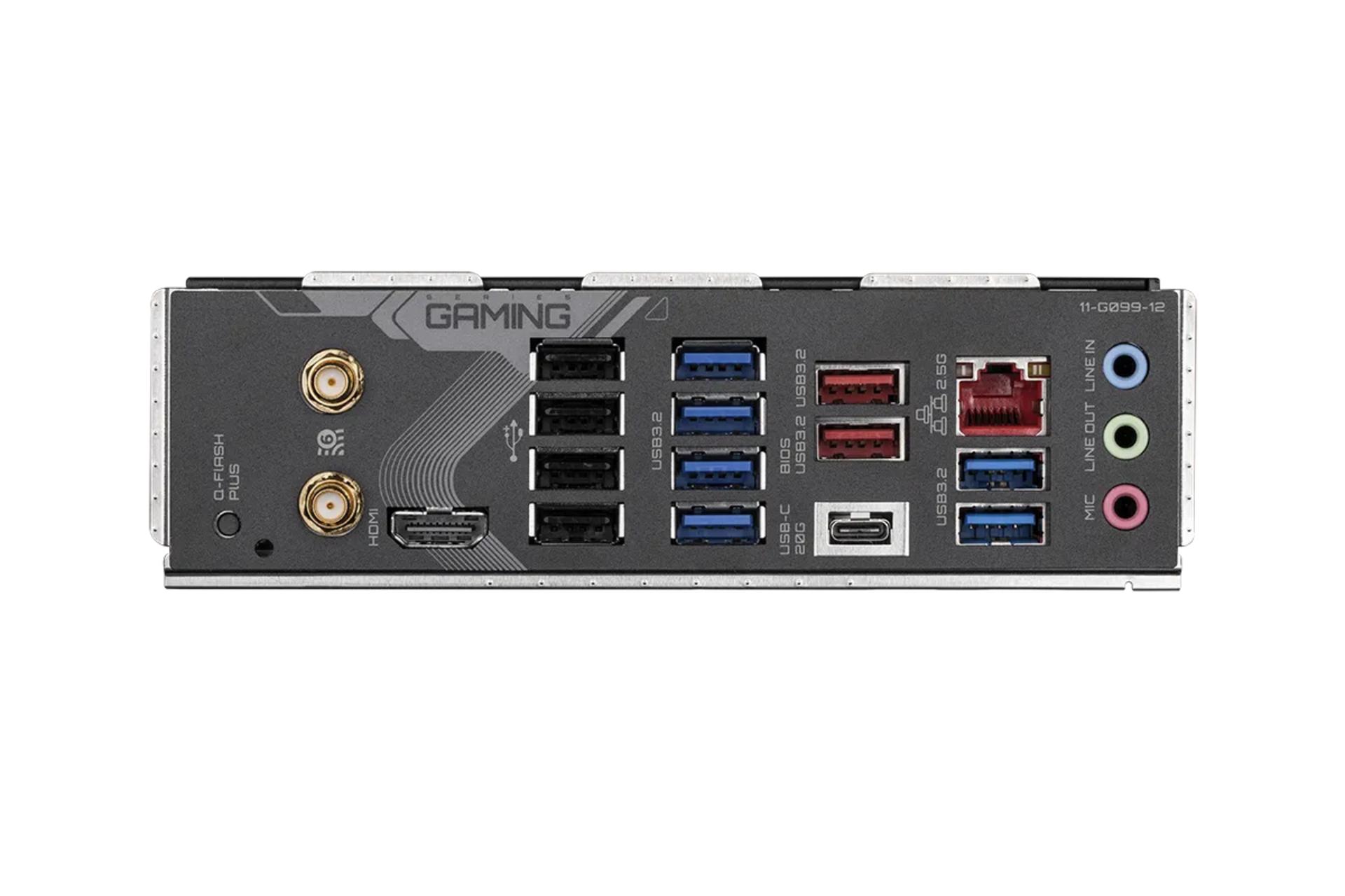 کانکتور مادربرد گیگابایت X670 GAMING X AX V2 (rev. 1.0)