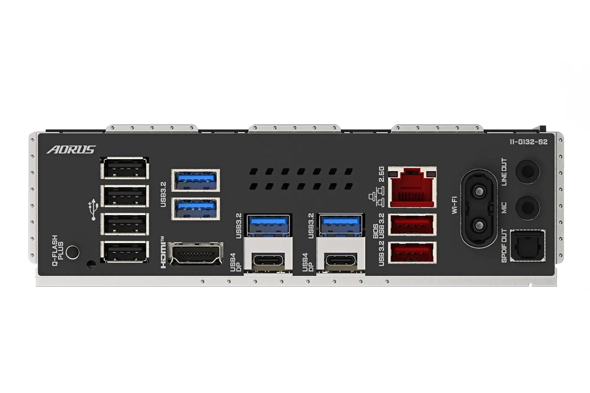  کانکتور مادربرد گیگابایت X870E AORUS ELITE WIFI7 (rev. 1.0/1.1)