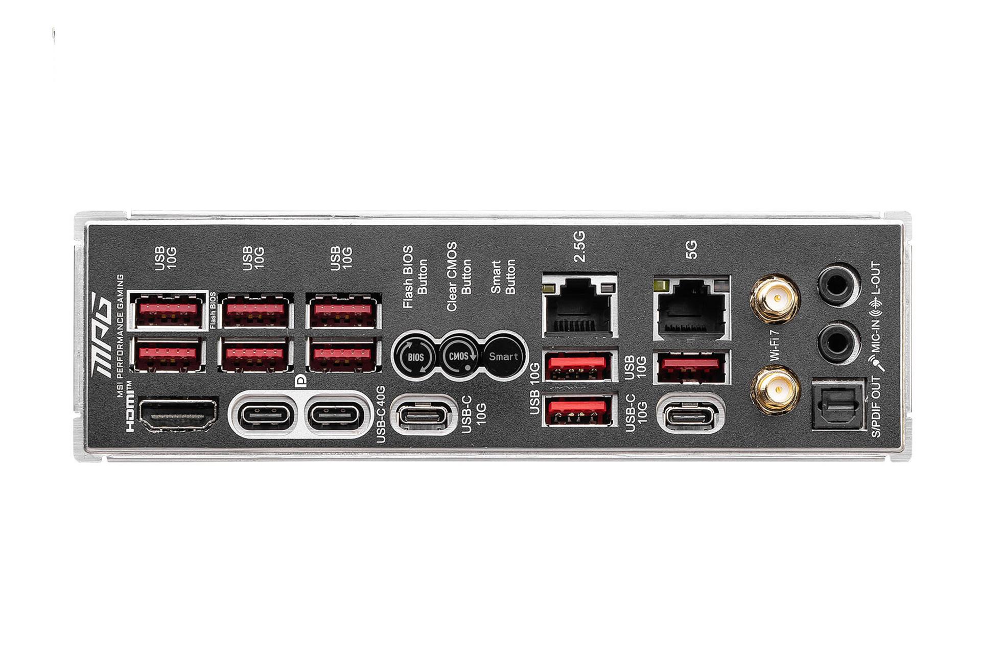 کانکتور مادربرد ام اس آی MPG X870E CARBON WIFI