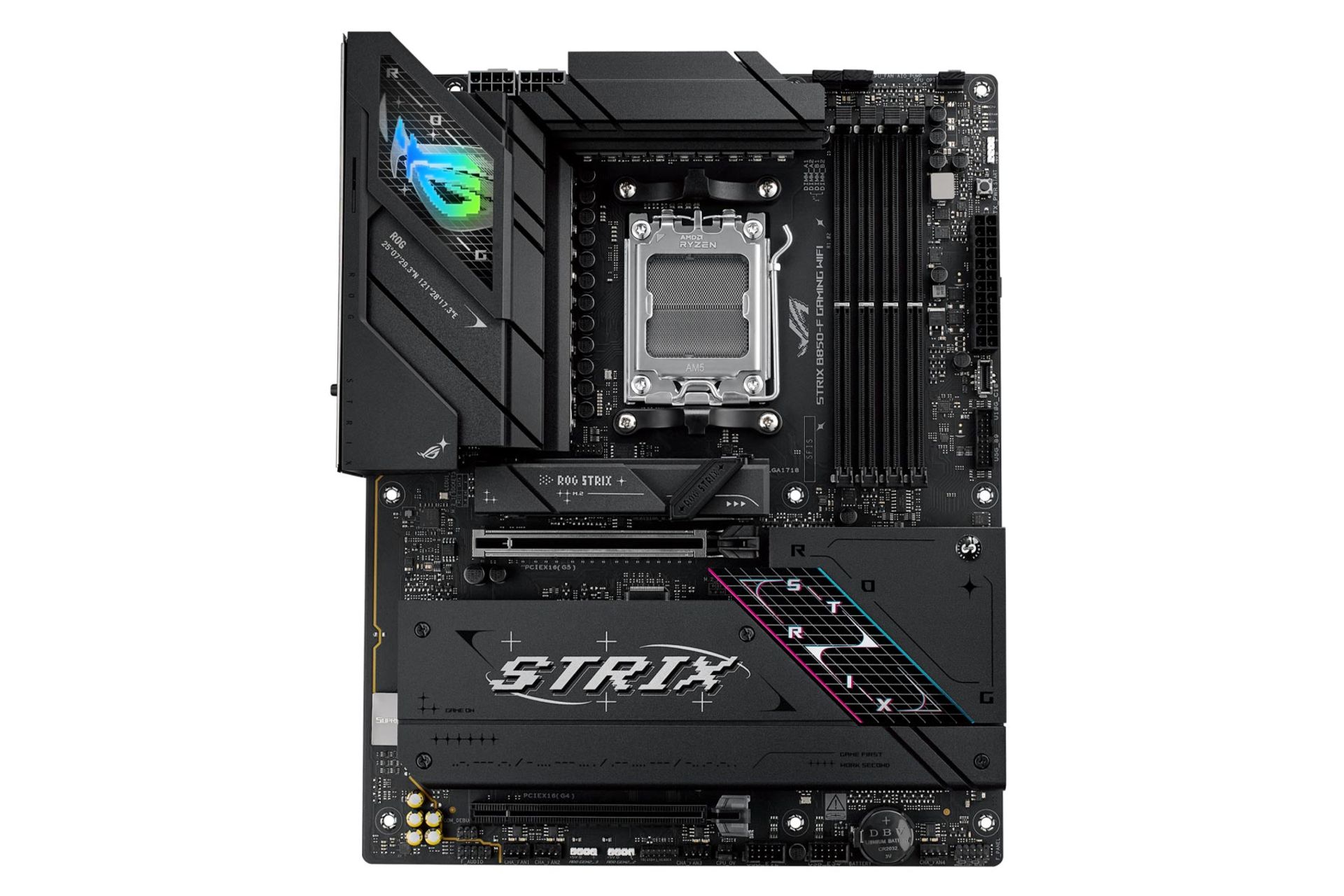 مادربرد ایسوس ROG STRIX B850-F GAMING WIFI نمای روبرو