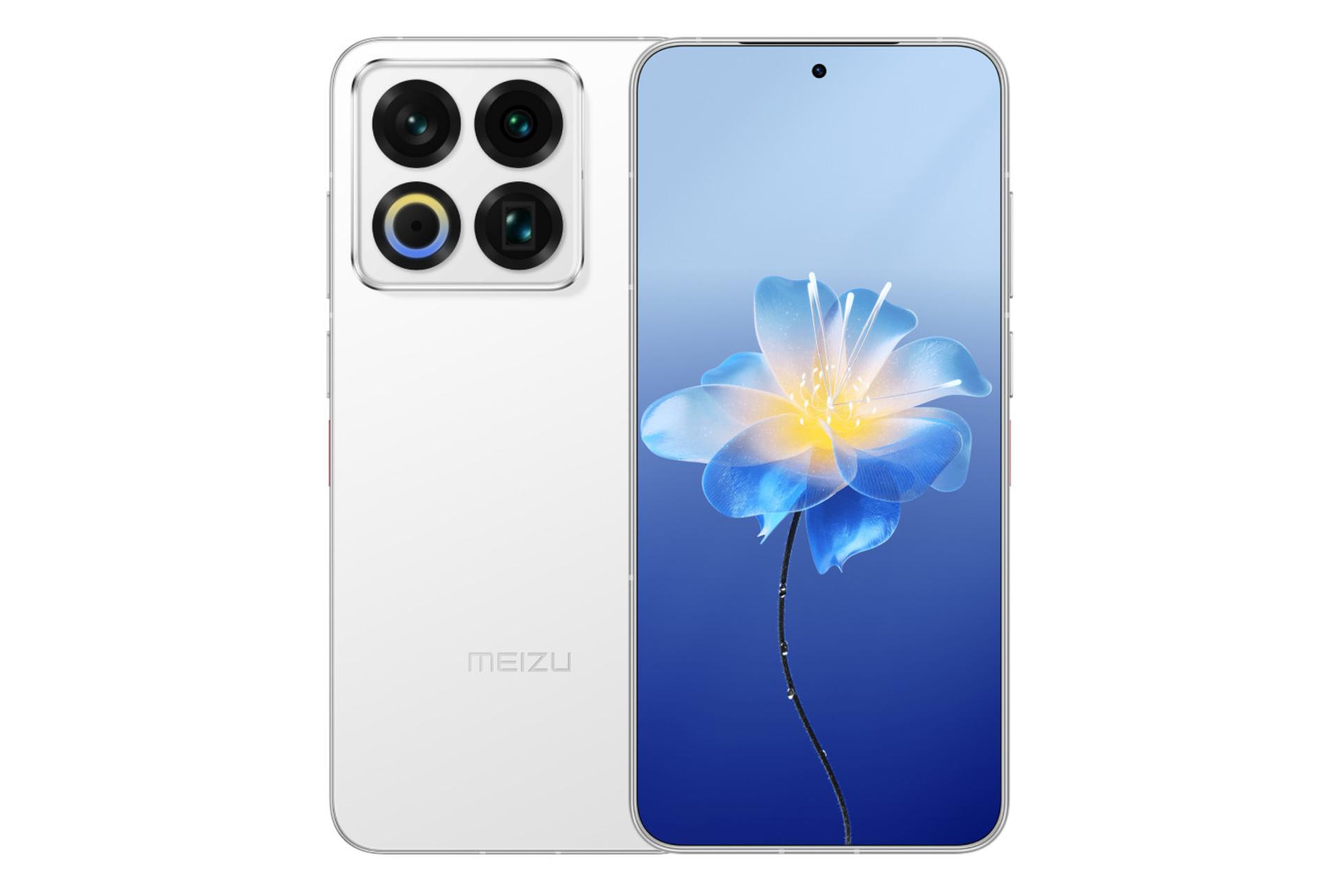 پنل جلو و پشت گوشی موبایل میزو 22 سفید / Meizu 22