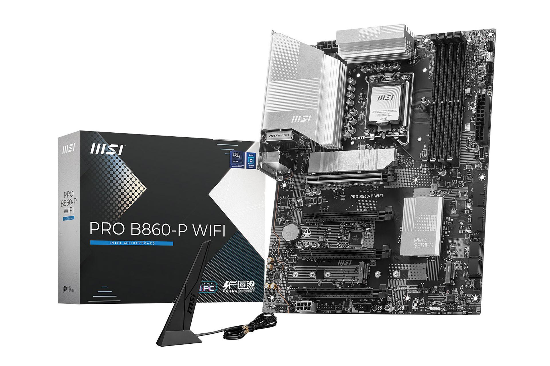 جعبه مادربرد ام اس آی PRO B860-P WIFI