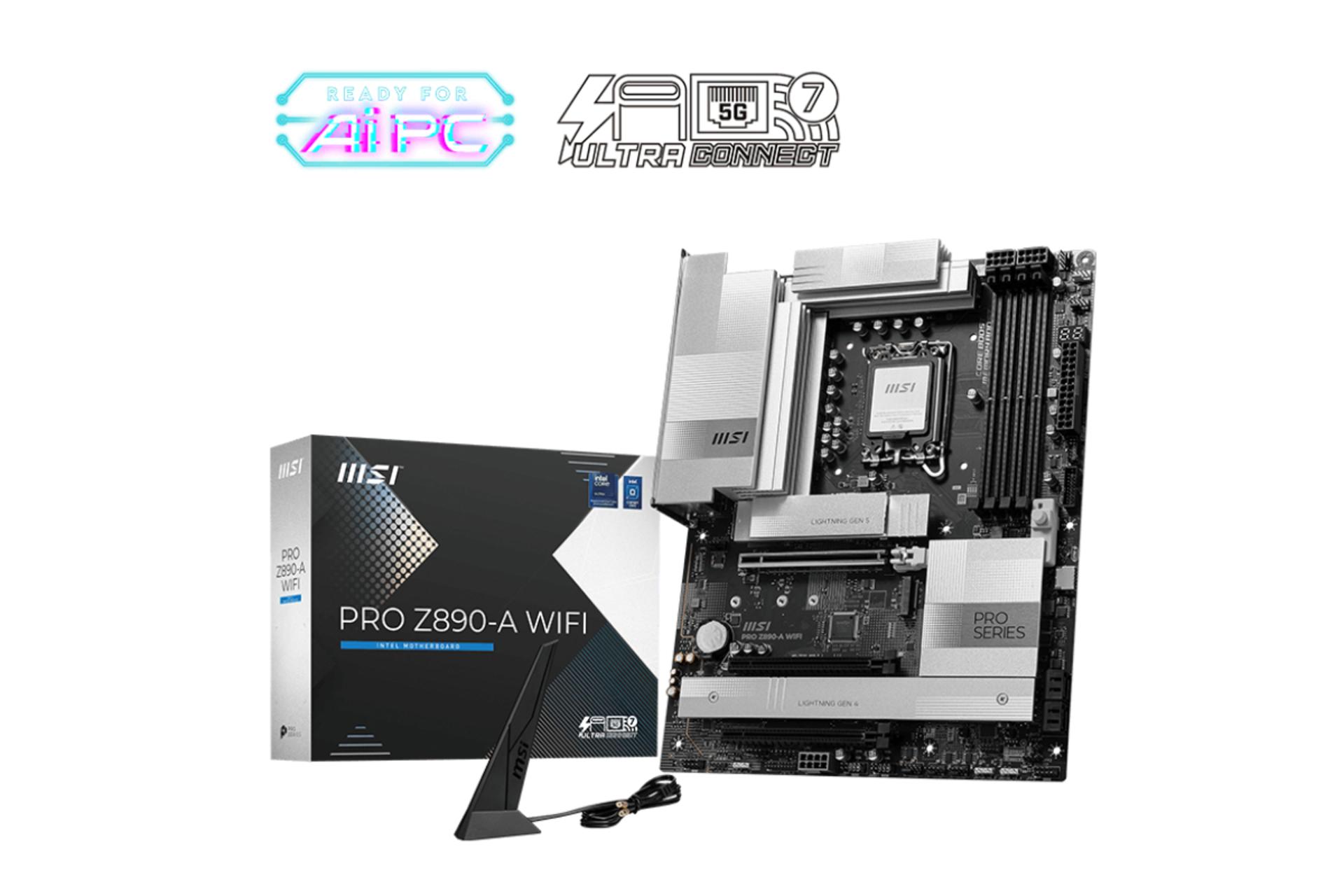 جعبه مادربرد ام اس آی PRO Z890-A WIFI