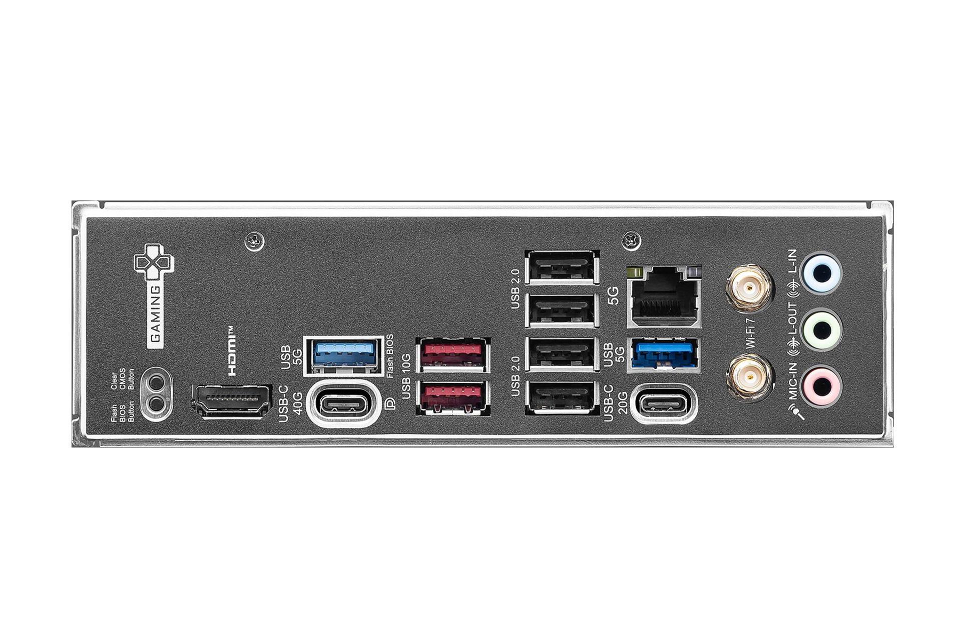 کانکتور مادربرد ام اس آی X870 GAMING PLUS WIFI