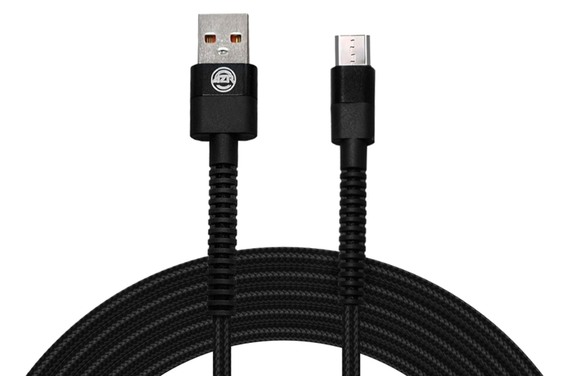 کابل شارژ USB ای زد آر Type-A به Micro-USB مدل US-36 با طول 1 متر