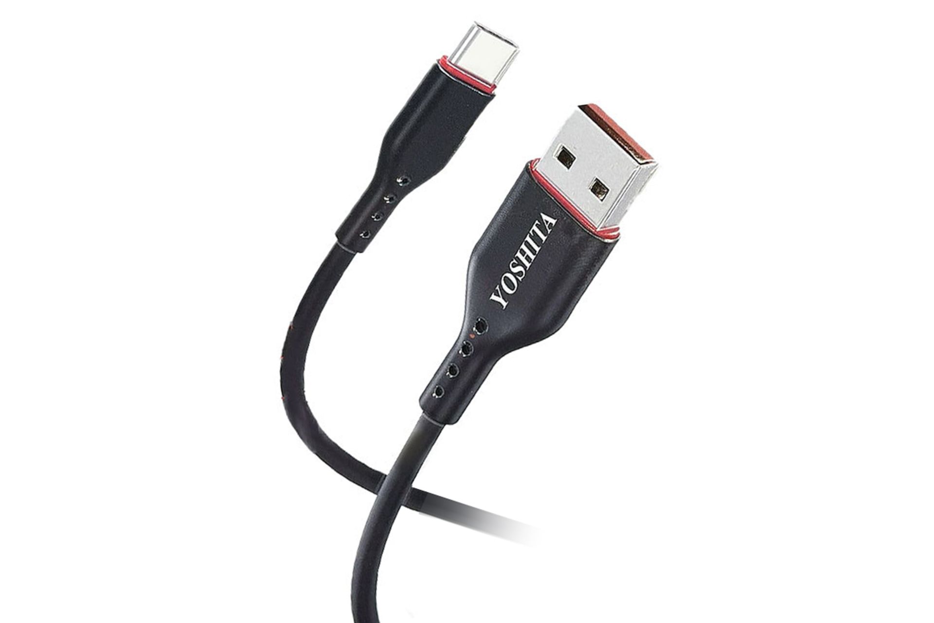 کابل شارژ USB یوشیتا Type-C به Type-C مدل YC-052 با طول 2 متر