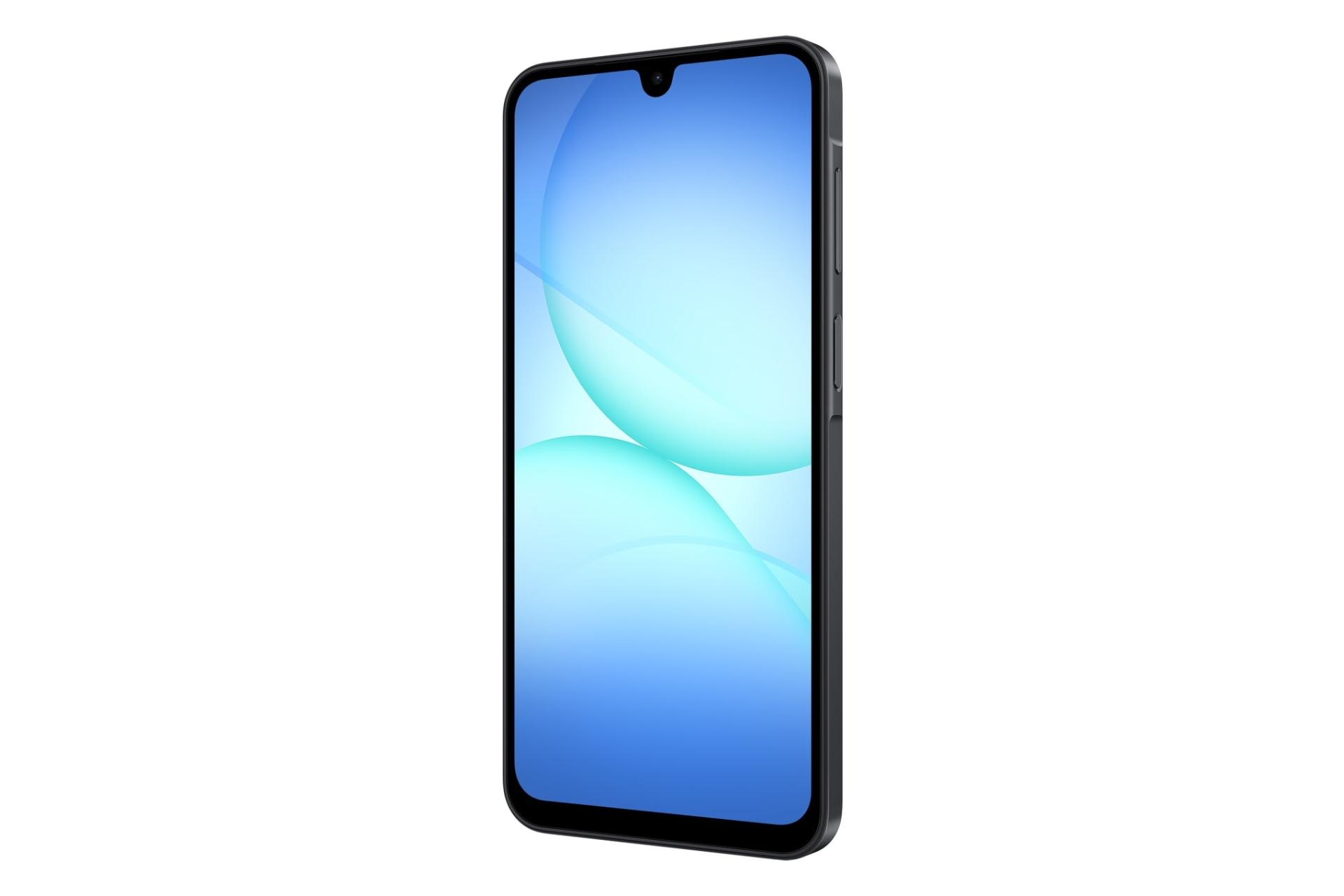 سمت راست پنل جلوی گوشی موبایل گلکسی A17 سامسونگ 4G مشکی / Samsung Galaxy A17 4G