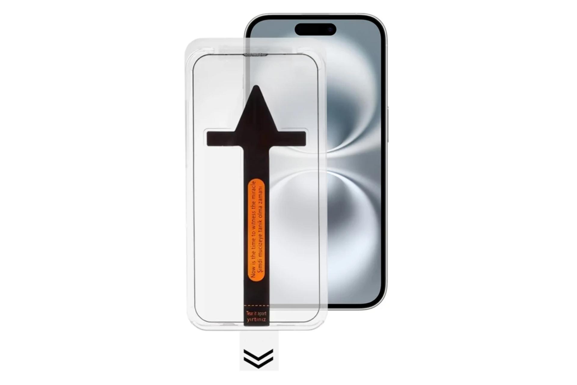 محافظ صفحه نمایش گوشی اسپریگ مدل Easy Kit مناسب اپل iPhone 14 Pro