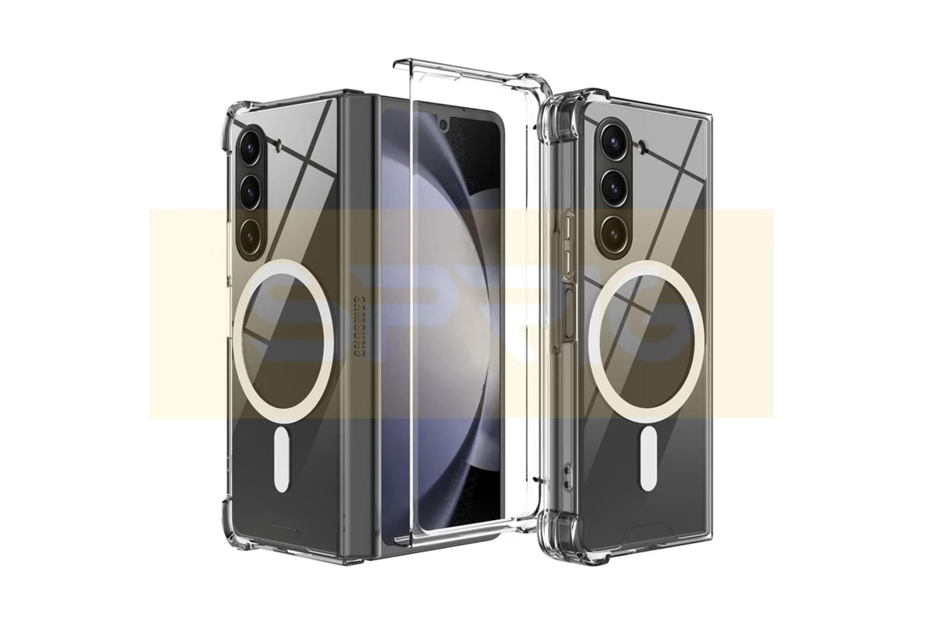 قاب گوشی اسپریگ مدل Clear Magsafe مناسب سامسونگ Galaxy Z Fold5