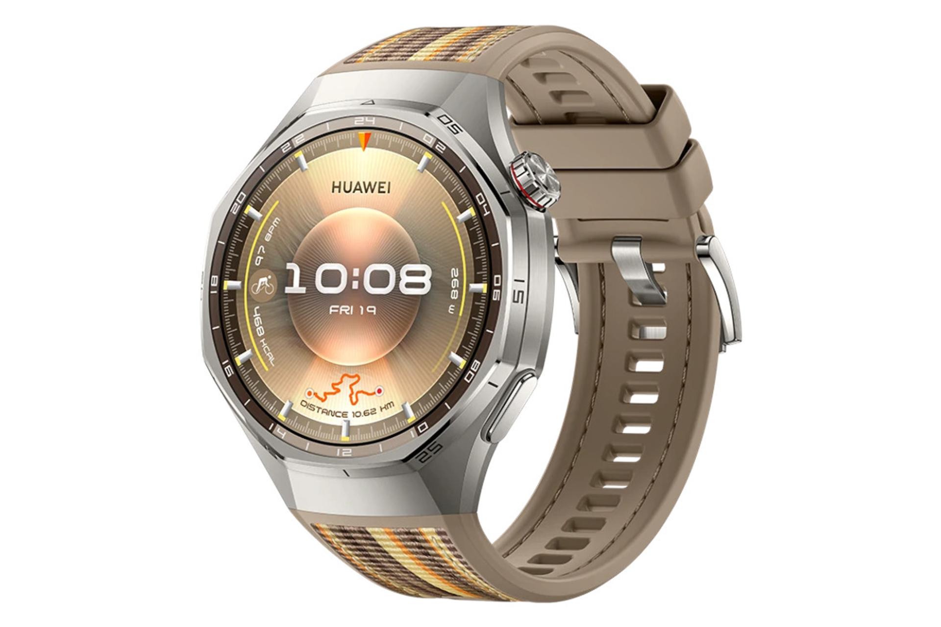 ساعت هوشمند هواوی واچ GT 6 Pro تیتانیوم قهوه ای / Huawei Watch GT 6 Pro