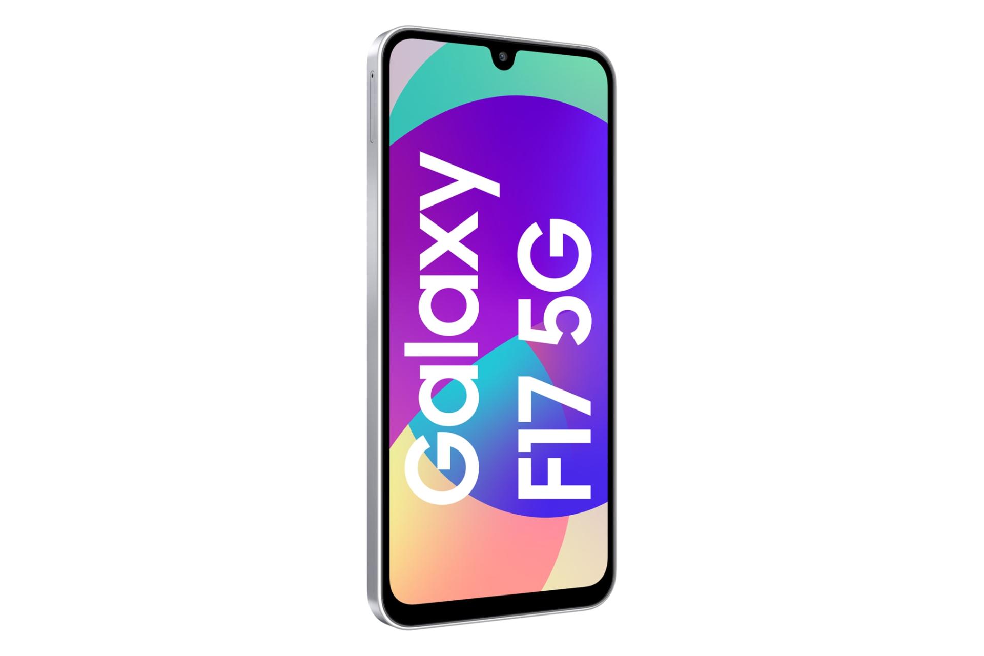 پنل جلو و صفحه نمایش گوشی موبایل گلکسی F17 سامسونگ بنفش / Samsung Galaxy F17