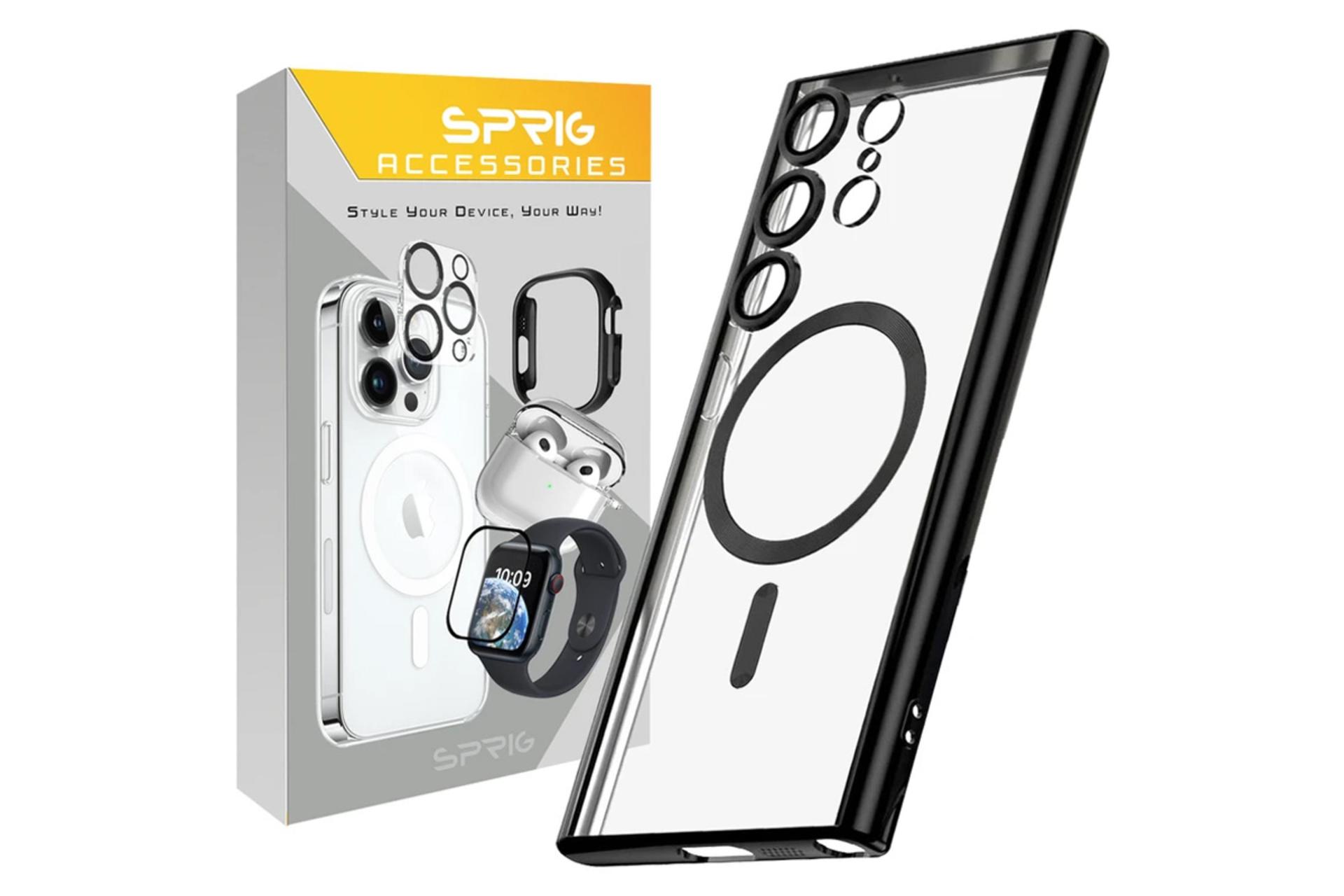 جعبه قاب گوشی اسپریگ مدل ORG Magsafe مناسب سامسونگ Galaxy S24 Ultra