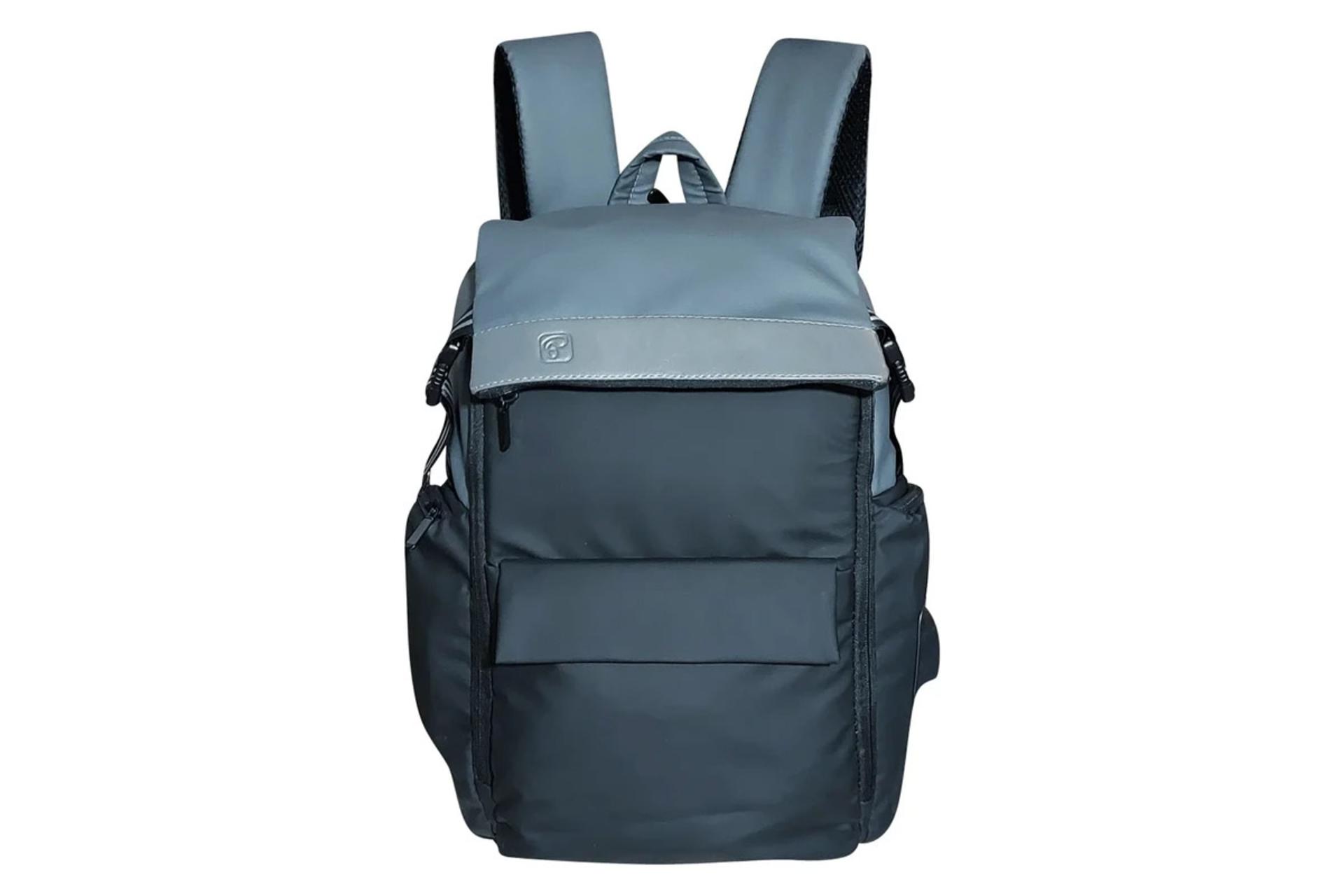 کیف لپ تاپ کوله پشتی لپ تاپ پرزیدنت Mario مناسب 15.6 اینچ رنگ آبی