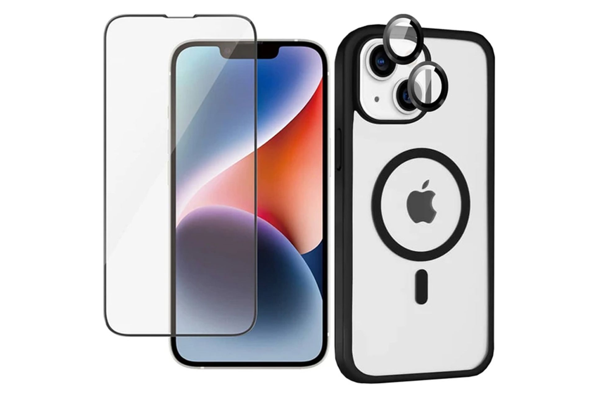 قاب گوشی آلتیمیت شیلد مدل Magsafe BRD RngFl مناسب اپل iPhone 15 همراه با محافظ لنز و صفحه نمایش