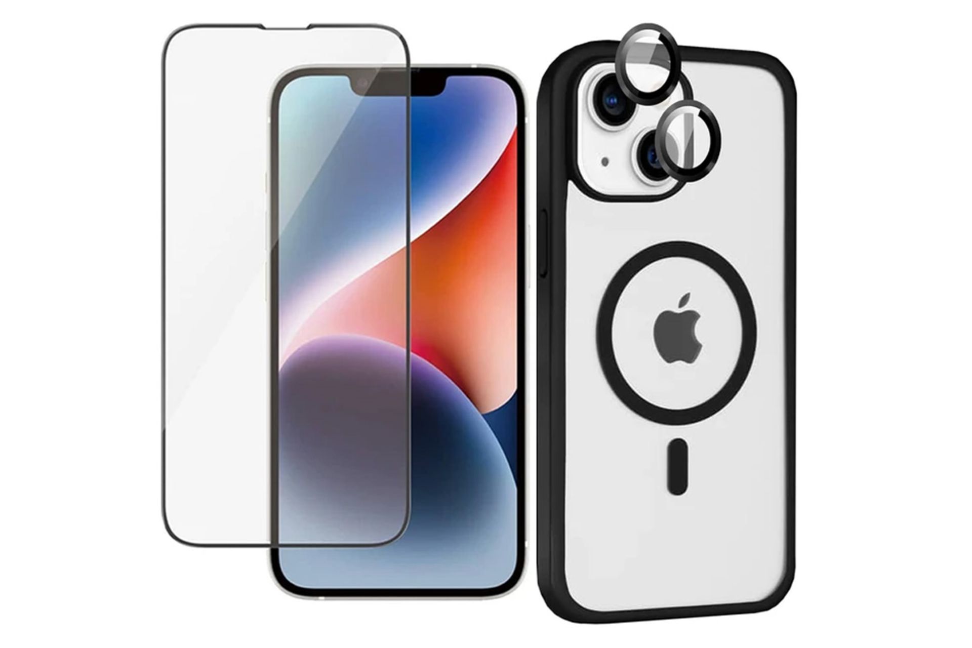 قاب گوشی آلتیمیت شیلد مدل Magsafe BRD RngFl مناسب اپل iPhone 14 همراه با محافظ لنز و صفحه نمایش