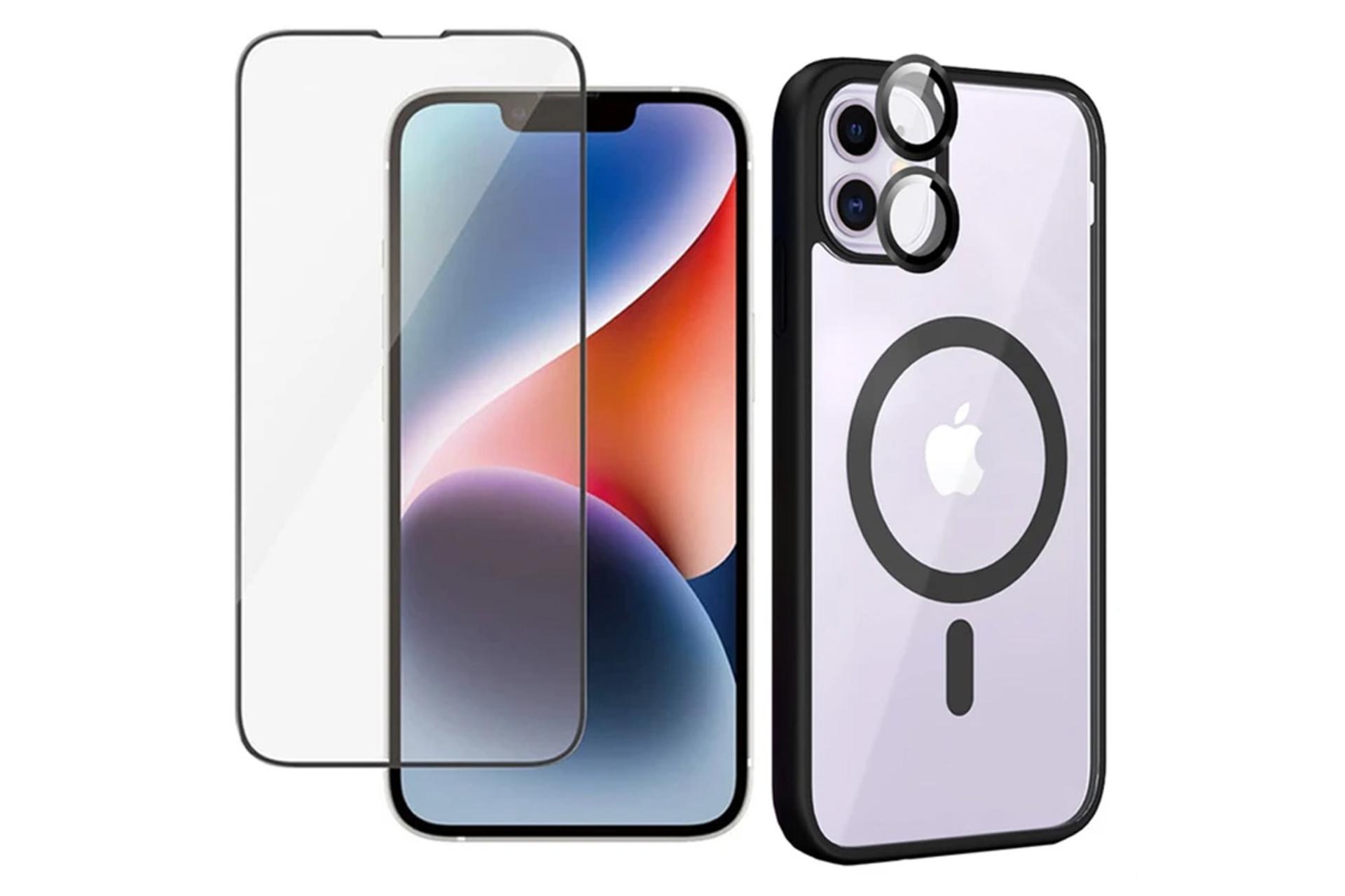 قاب گوشی آلتیمیت شیلد مدل Magsafe BRD RngFl مناسب اپل iPhone 11 همراه با محافظ لنز و صفحه نمایش