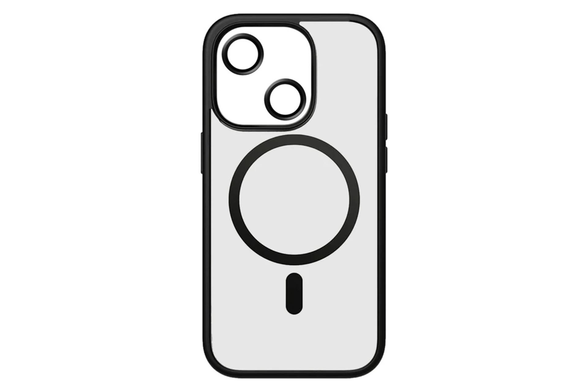 قاب گوشی اسپریگ مدل MagSafe-Ring مناسب اپل iPhone 13 همراه با محافظ لنز