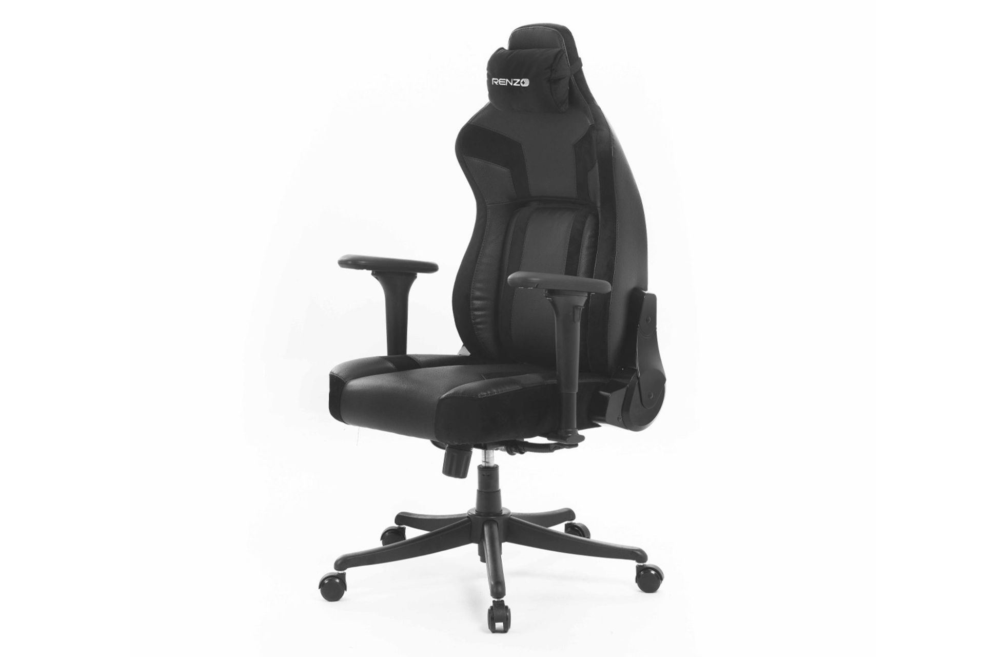 نمای سمت راست صندلی گیمینگ رنزو Dynamic Black Panther