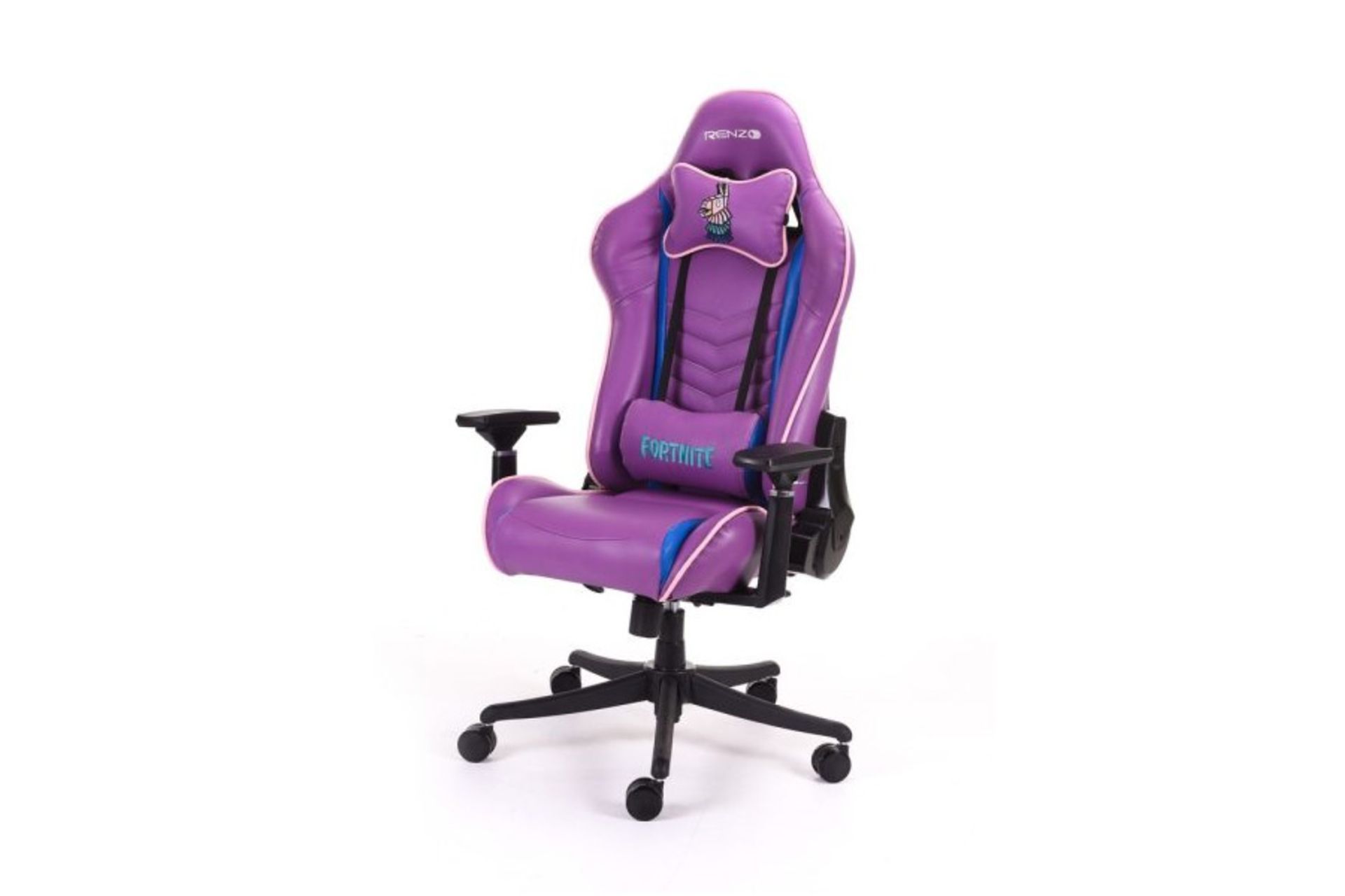 نمای سمت راست صندلی گیمینگ رنزو Fortnite Edition