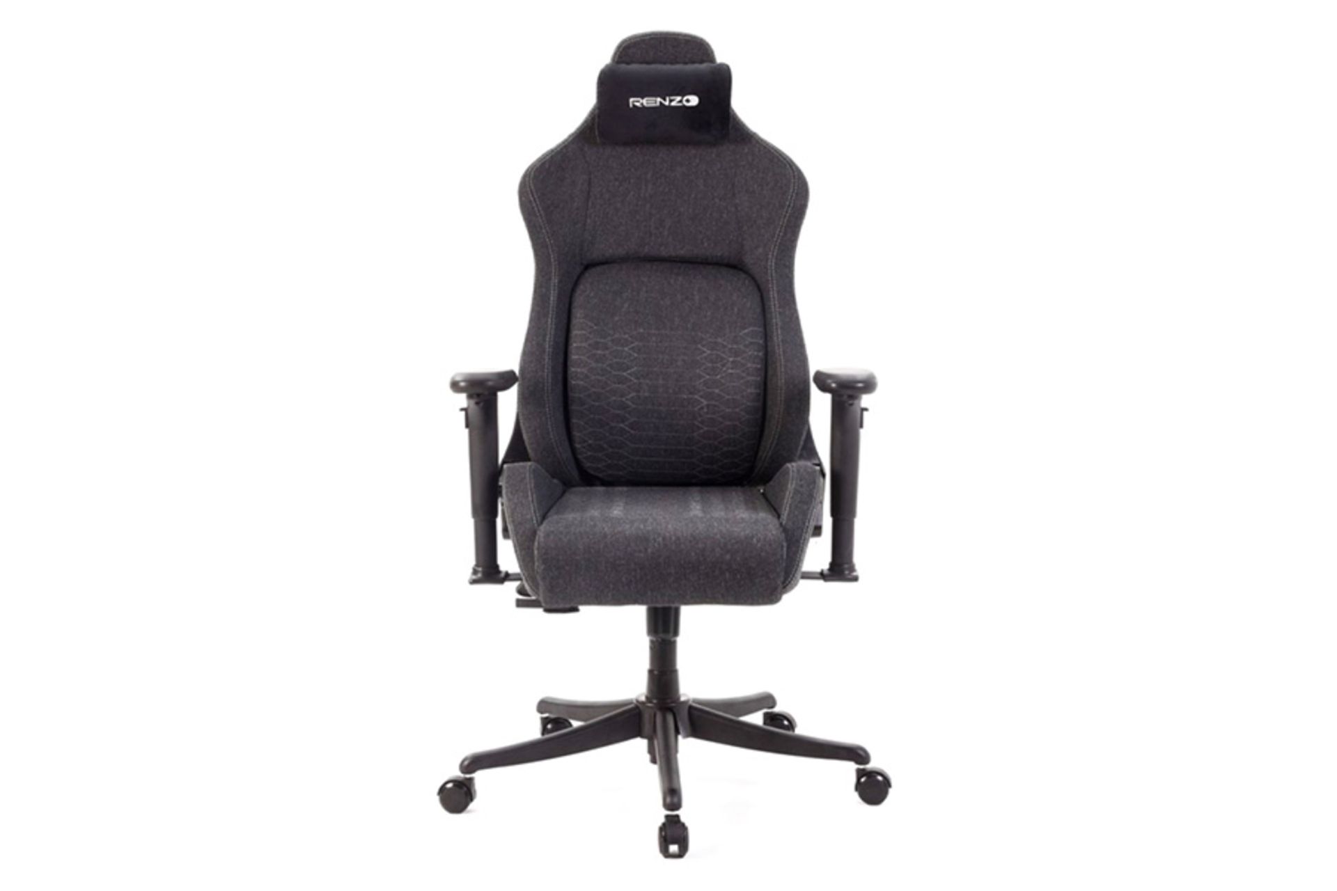 صندلی گیمینگ رنزو Royal Fabric نمای روبرو