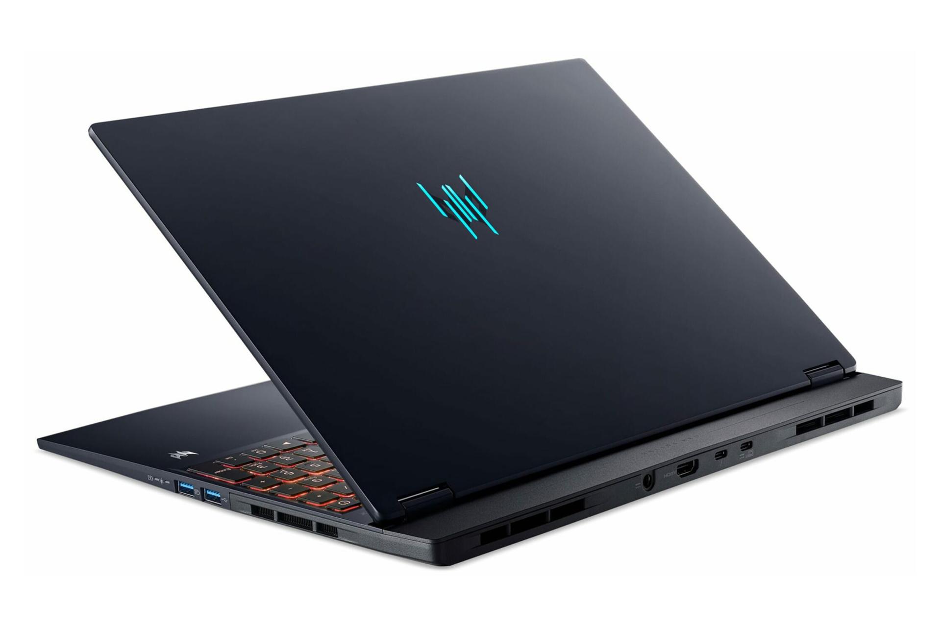 لپ تاپ ایسر Acer Predator Helios Neo 16S AI PHN16S-71 نمای پشت و راست
