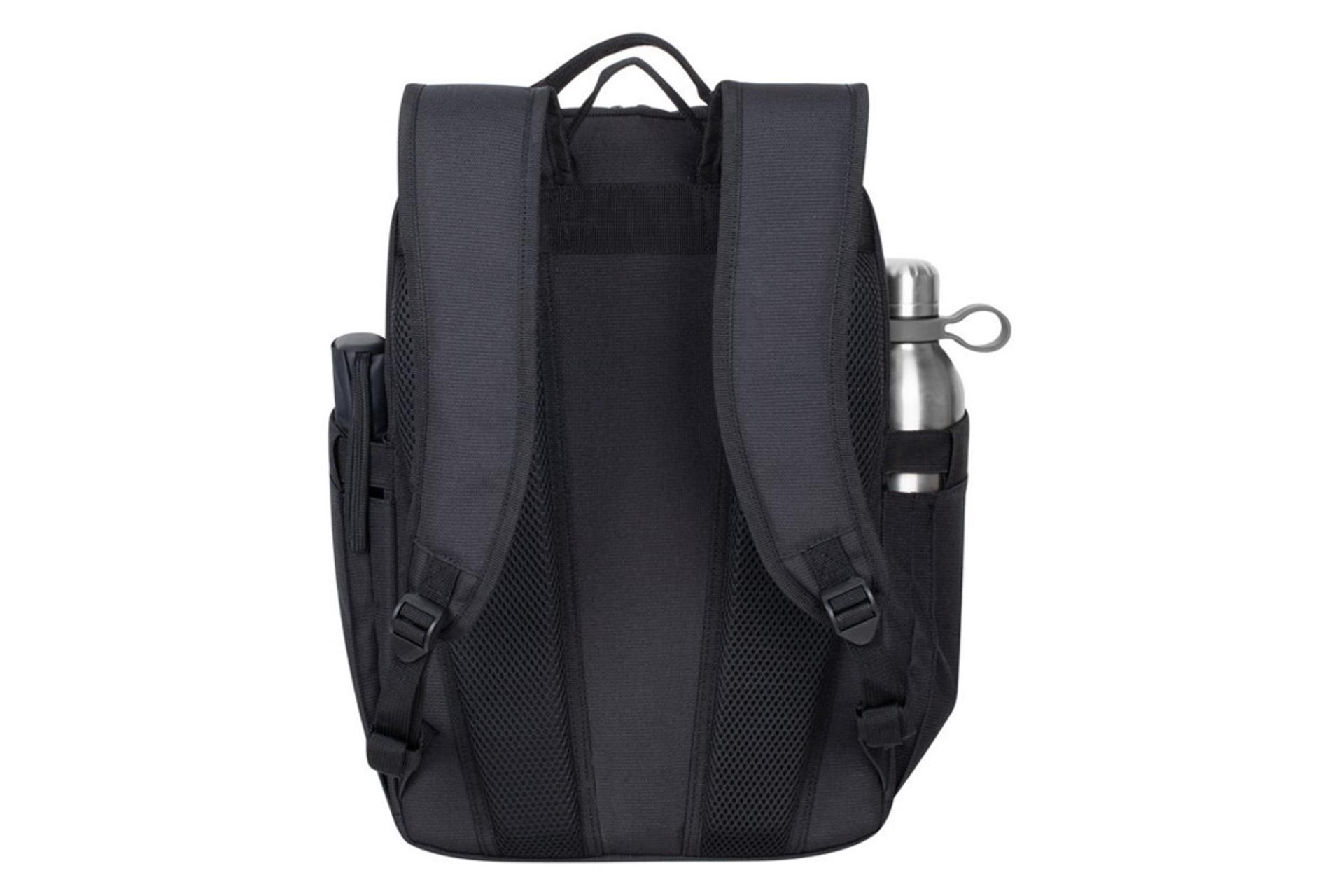 نمای پشت کیف لپ تاپ کوله پشتی لپ تاپ ریوا کیس 5432 مناسب 14 اینچ