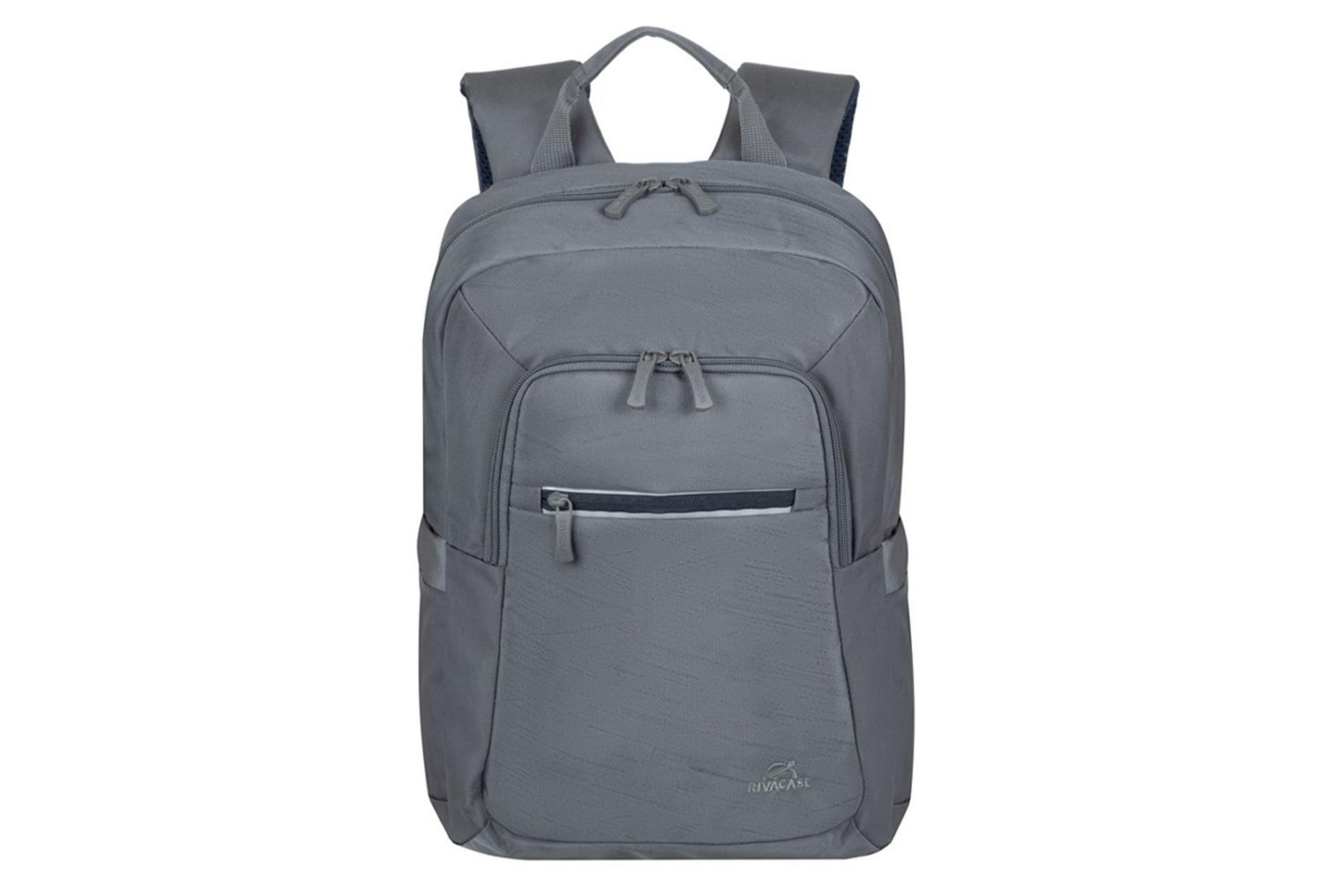 کیف لپ تاپ کوله پشتی لپ تاپ ریوا کیس 7523 مناسب 14 اینچ نمای روبرو