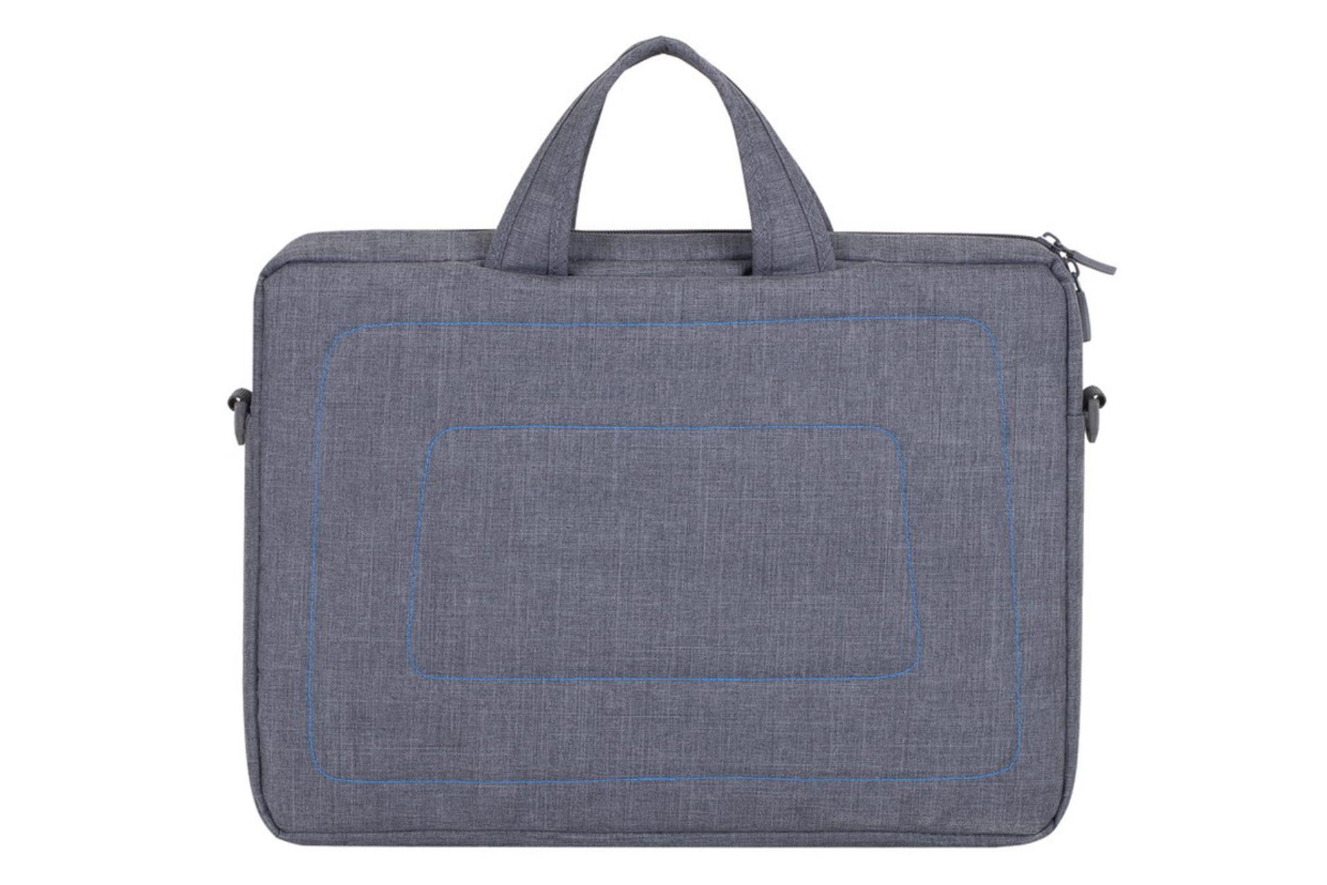 نمای پشت کیف لپ تاپ کیف لپ تاپ ریوا کیس 7530 مناسب 15.6 اینچ