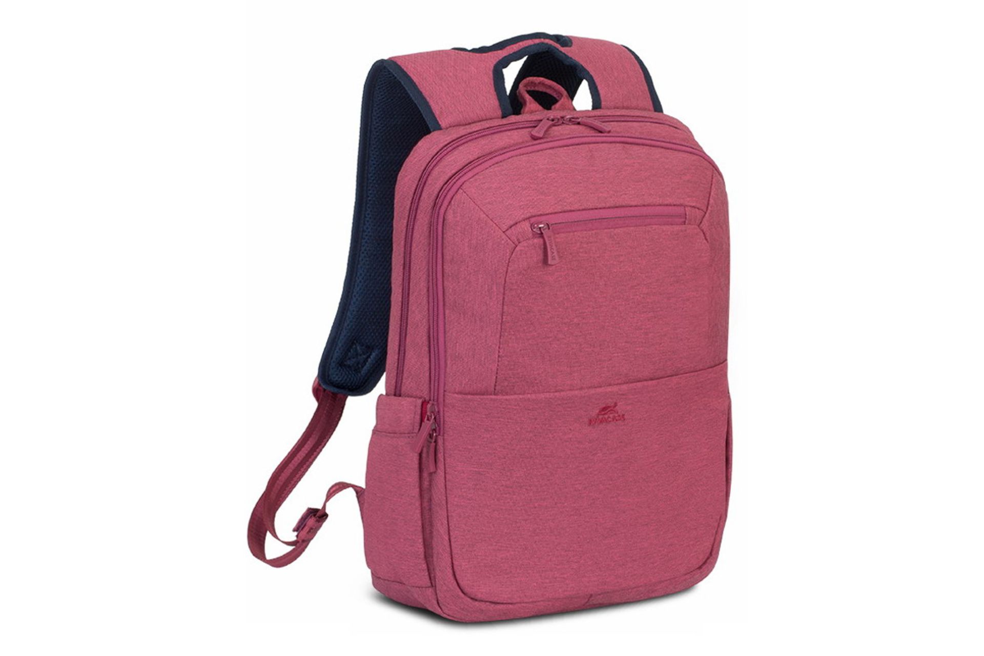 کیف لپ تاپ کوله پشتی لپ تاپ ریوا کیس 7760 مناسب 15.6 اینچ رنگ صورتی