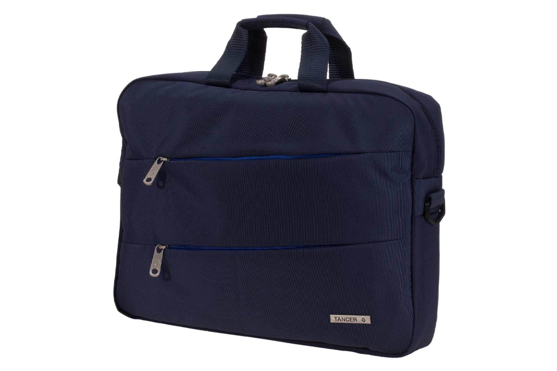 ابعاد و اندازه کیف لپ تاپ کیف لپ تاپ تنسر 01111 مناسب 15.6 اینچ