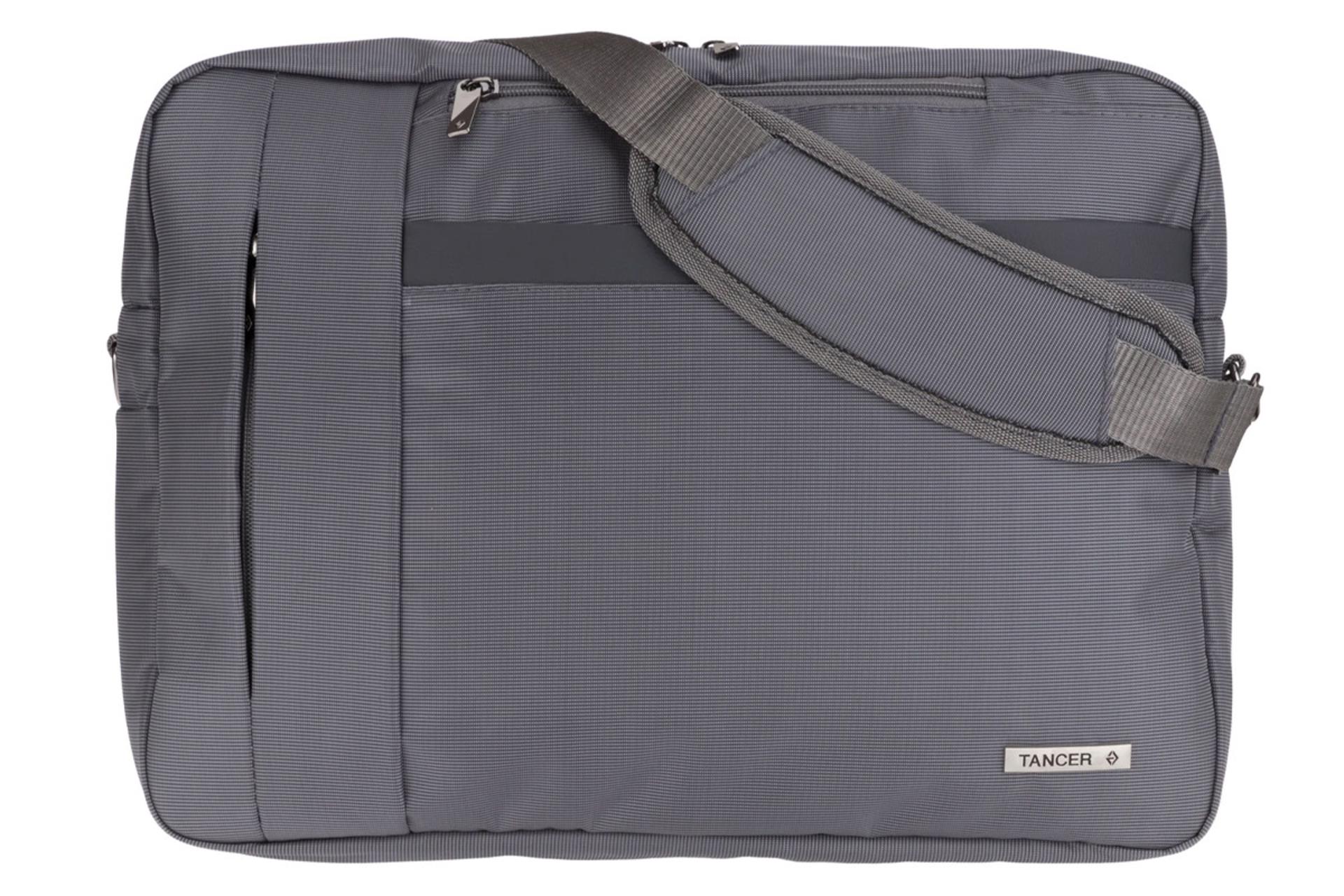 کیف لپ تاپ کیف لپ تاپ تنسر 01115 مناسب 15.6 اینچ نمای روبرو