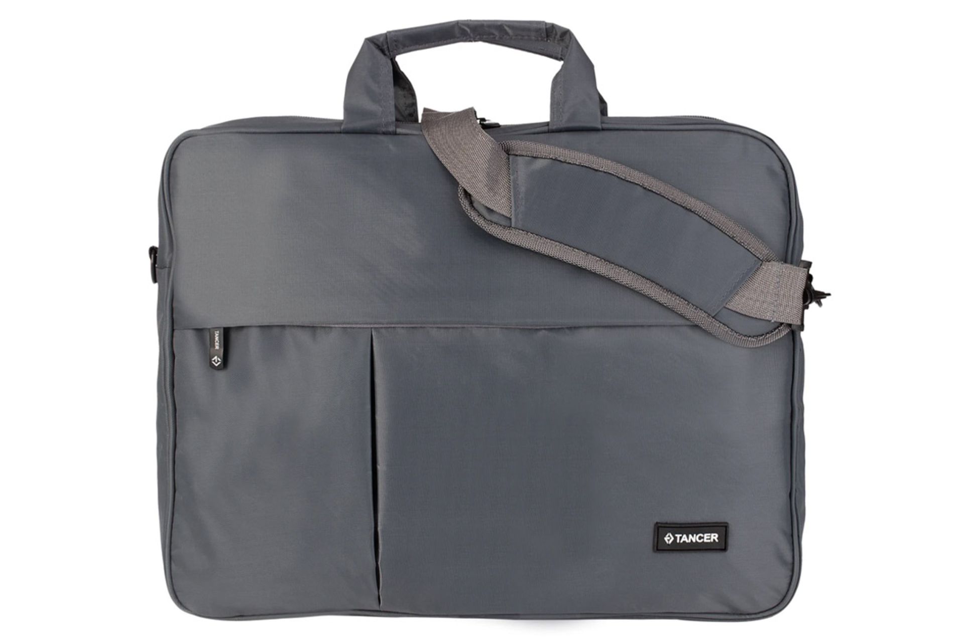 کیف لپ تاپ کیف لپ تاپ تنسر 01118 مناسب 17 اینچ نمای روبرو