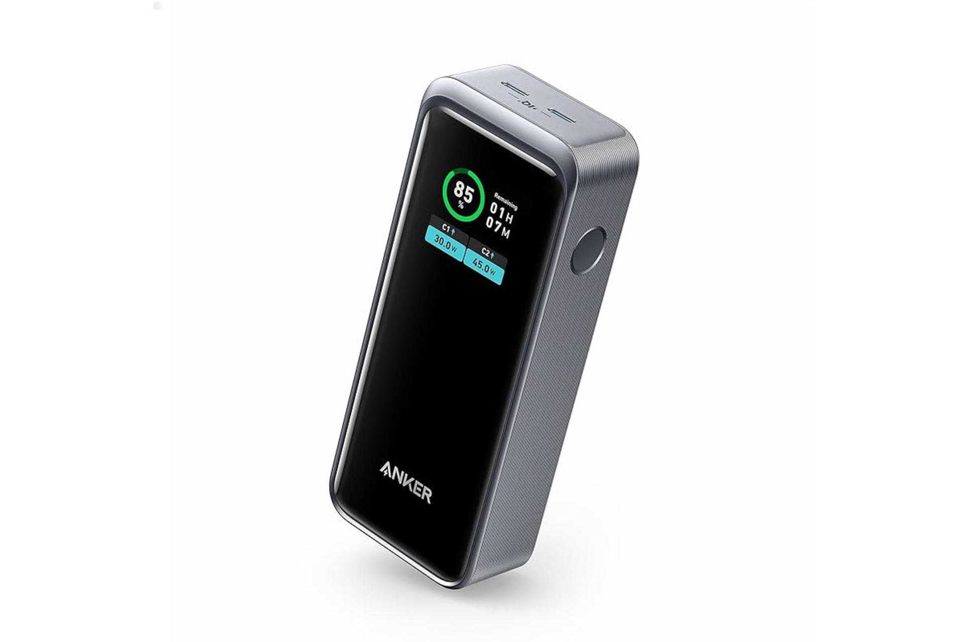 پاور بانک انکر Powercore GanPrime با ظرفیت 12000 میلی‌آمپر ساعت
