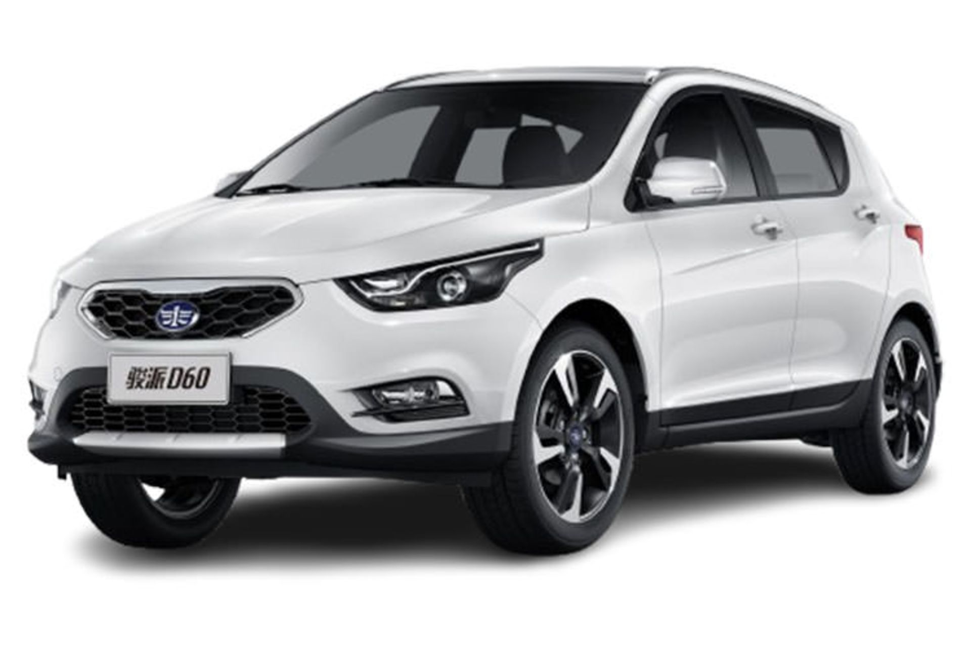 خودرو راین Rayen D60 رنگ سفید نمای جلو