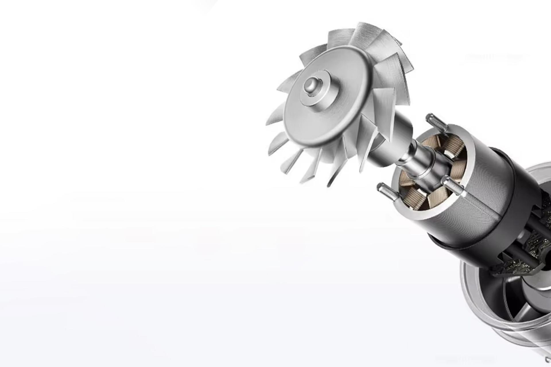 نمای داخل سشوار شیائومی H501