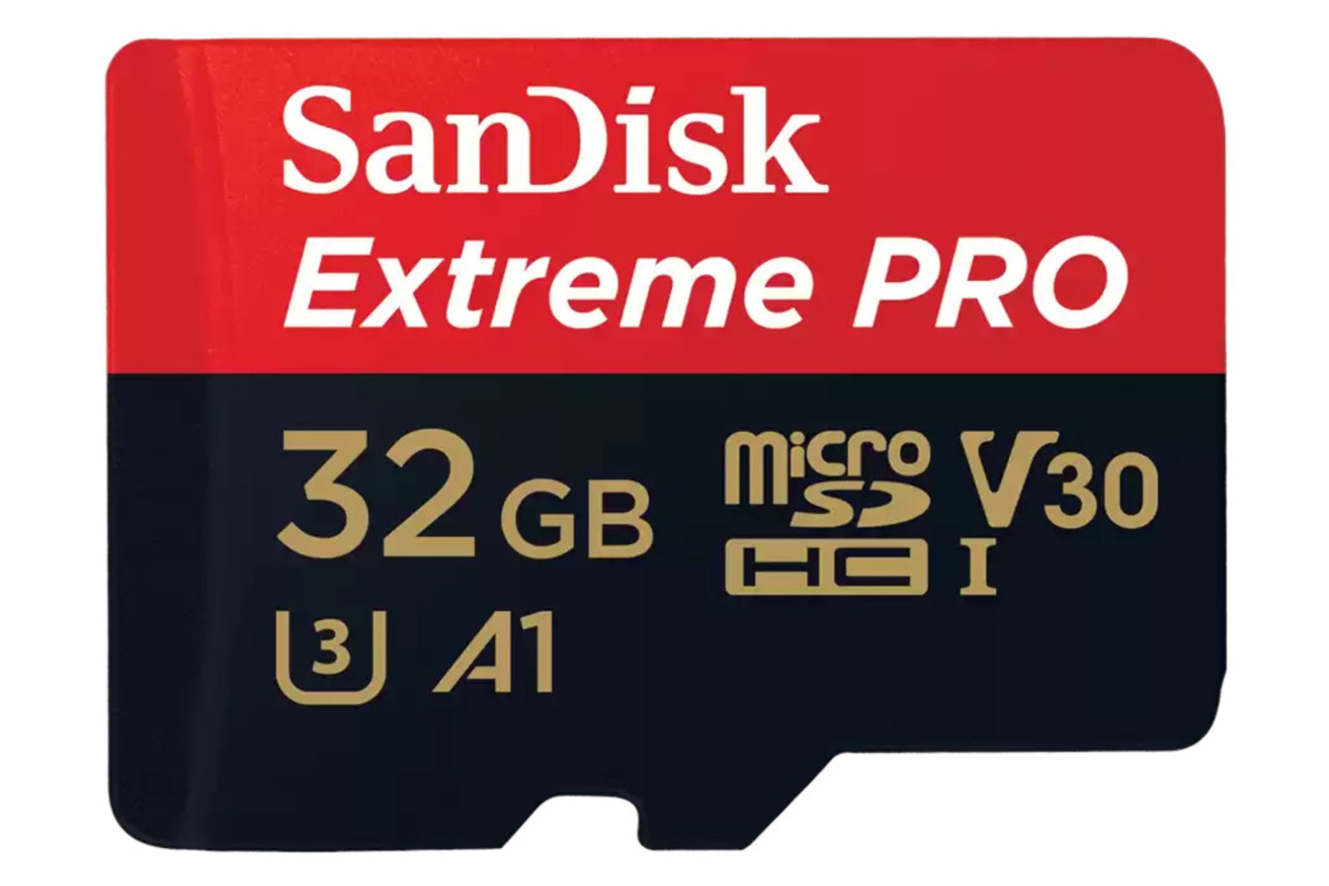 کارت حافظه سن دیسک microSDHC با ظرفیت 32 گیگابایت مدل Extreme Pro UHS-I U3 کلاس 10